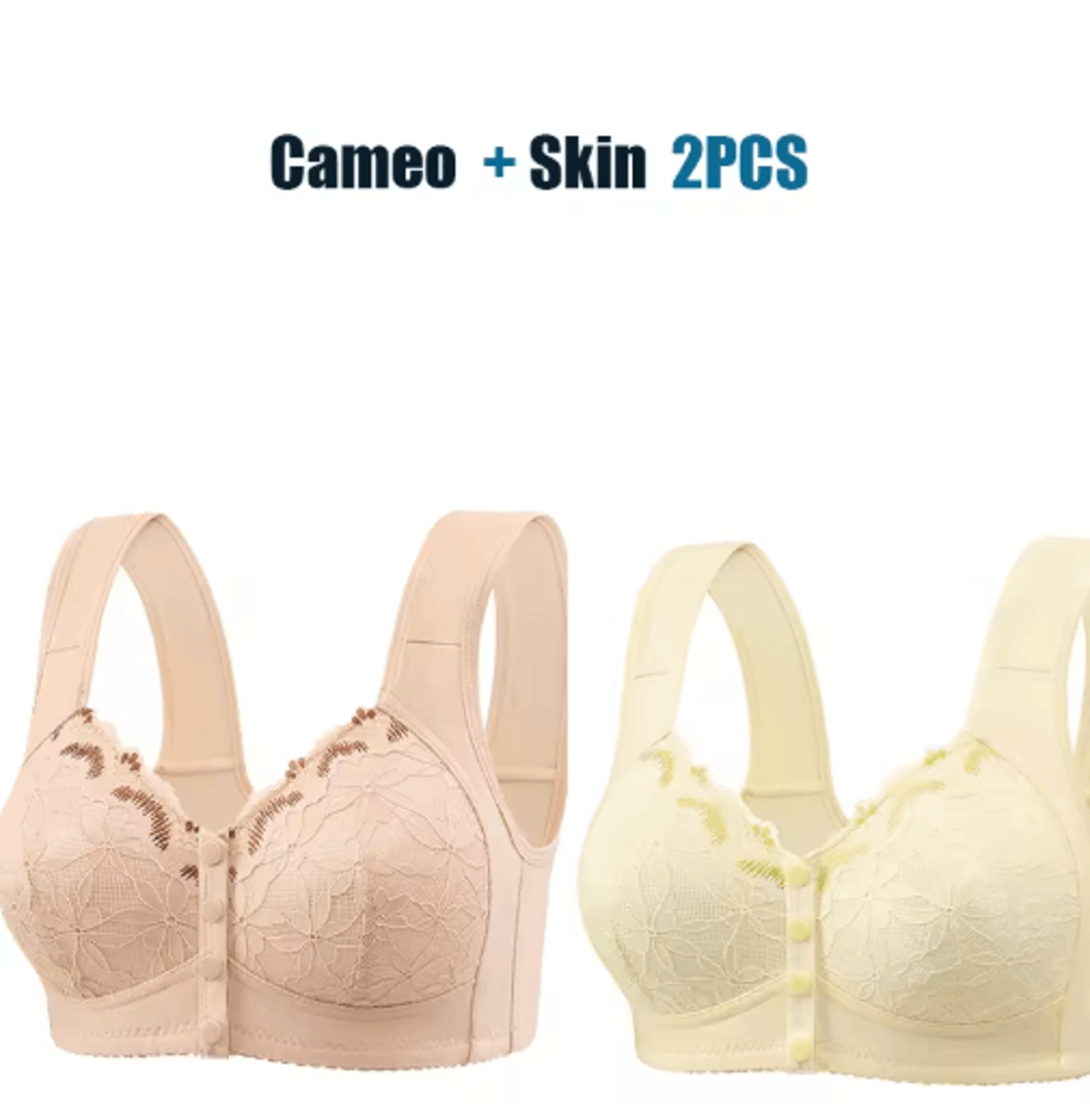 Front Closure Soft Cotton Comfort Bra For All Day Ease 3