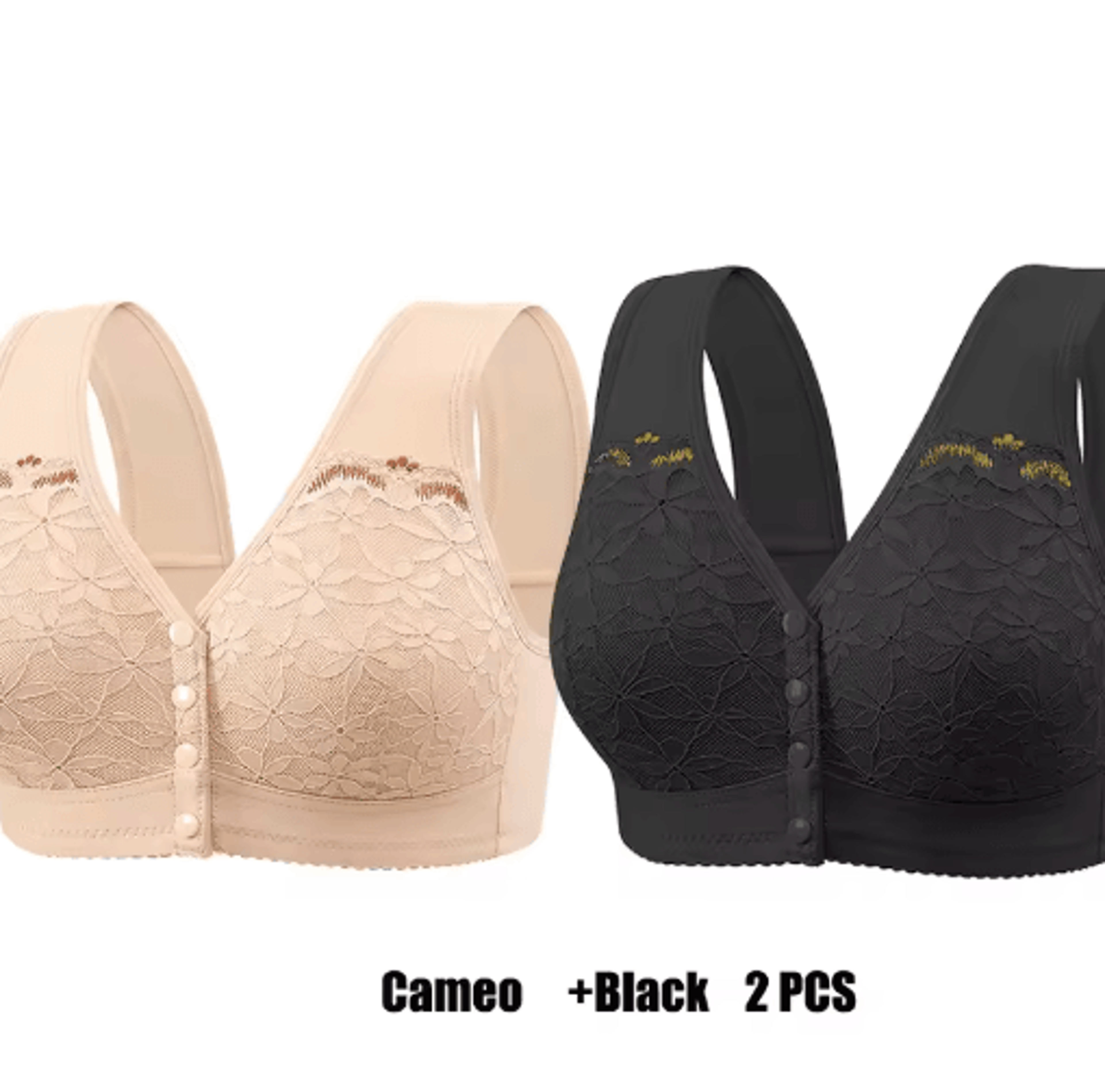 Front Closure Soft Cotton Comfort Bra For All Day Ease 21