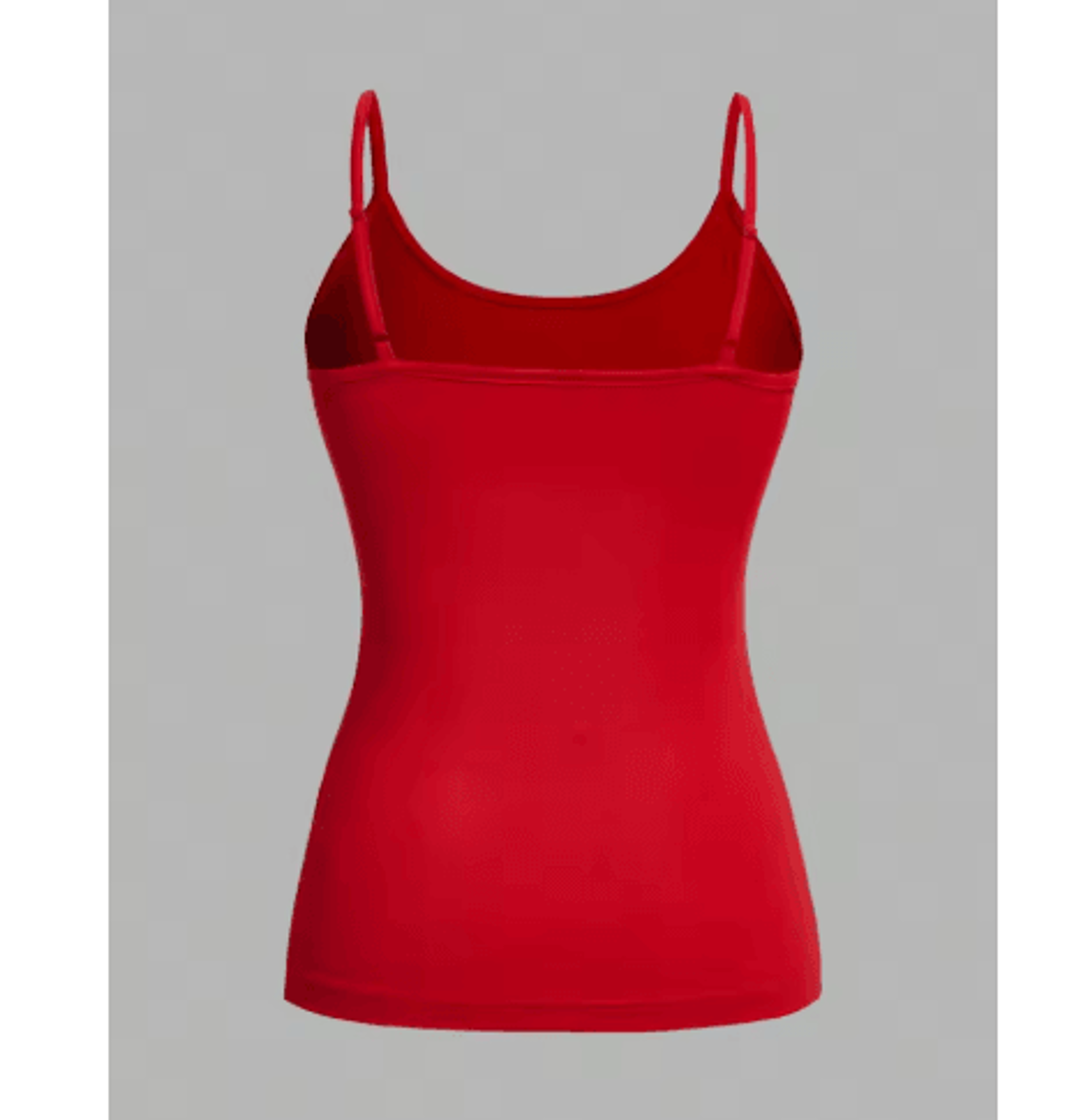 4Piece Womens Solid Color Camisole Set  Summer Strap Basic Sleeveless Tank 6