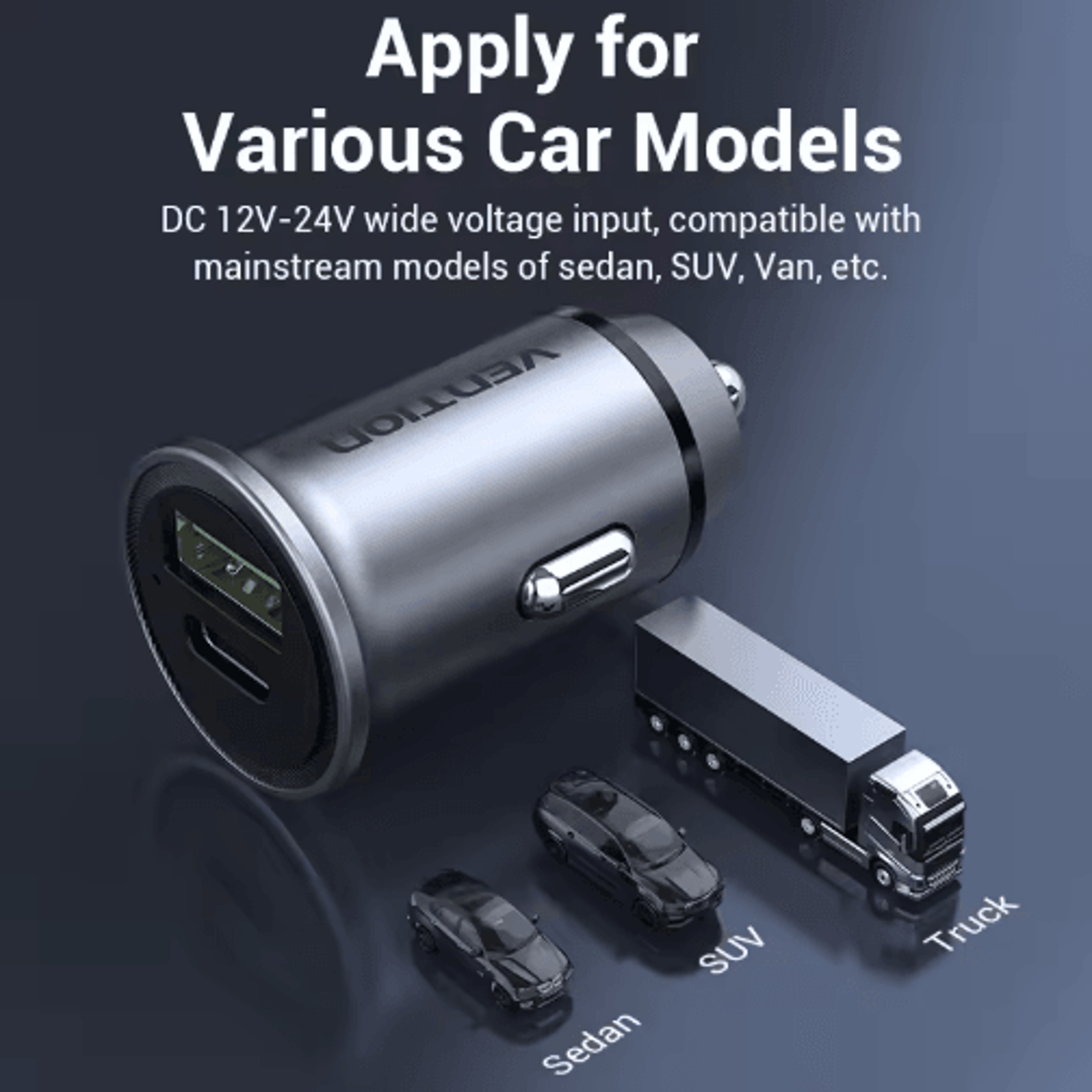 30W PD 40  Quick Charge 30 USB C Car Charger For IPhone 16 Samsung  Xiaomi 1