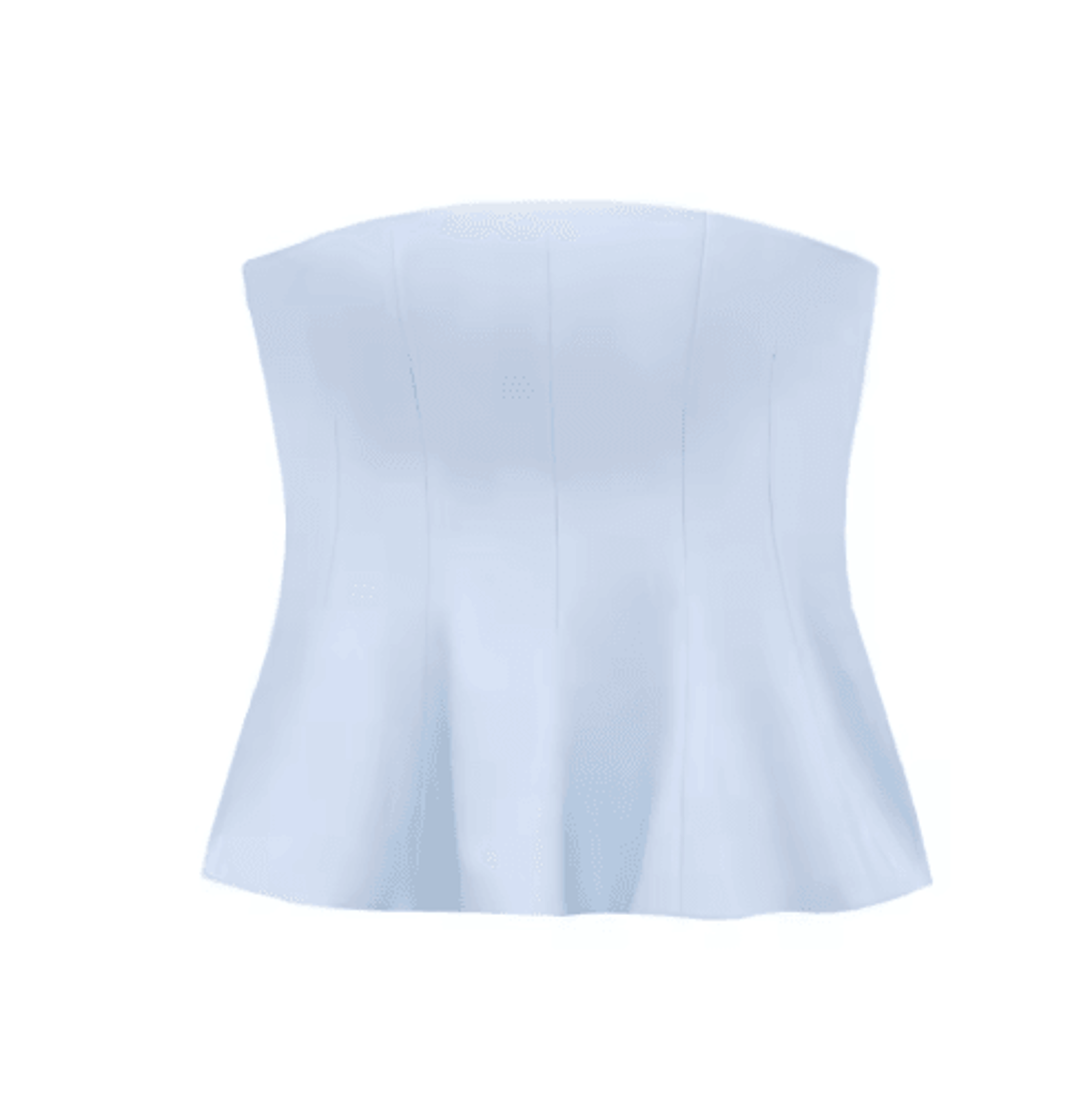 KONDALA Butter Yellow Strapless Ruffle Cami Y2K Summer Streetwear Top 4