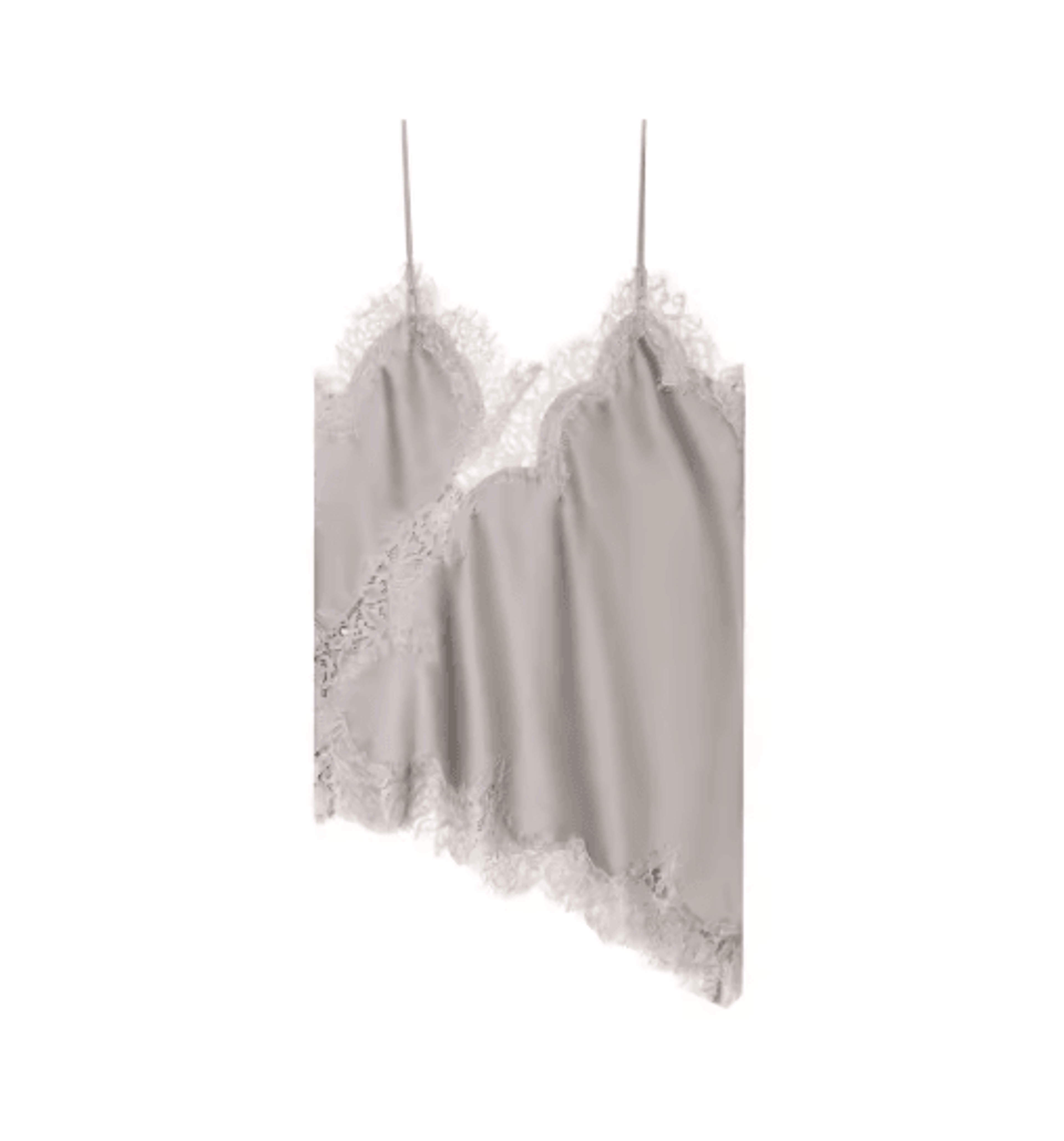 NLZGMSJ 2025 Lace Embellished Camisole Off Shoulder Sleeveless Summer Top 1