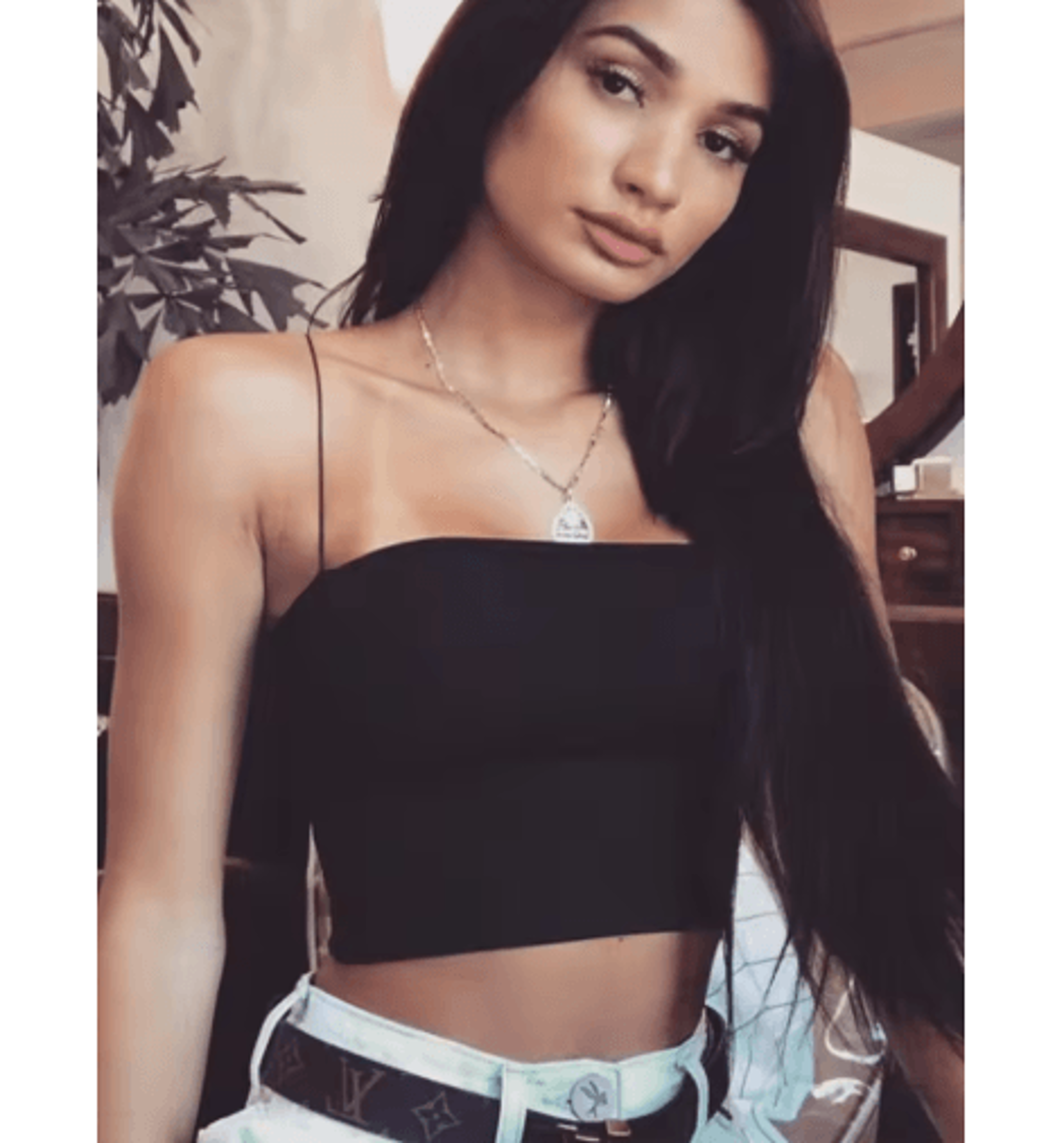 2024 Womens Spaghetti Strap Crop Top Bodycon Sleeveless Tube Cami 5