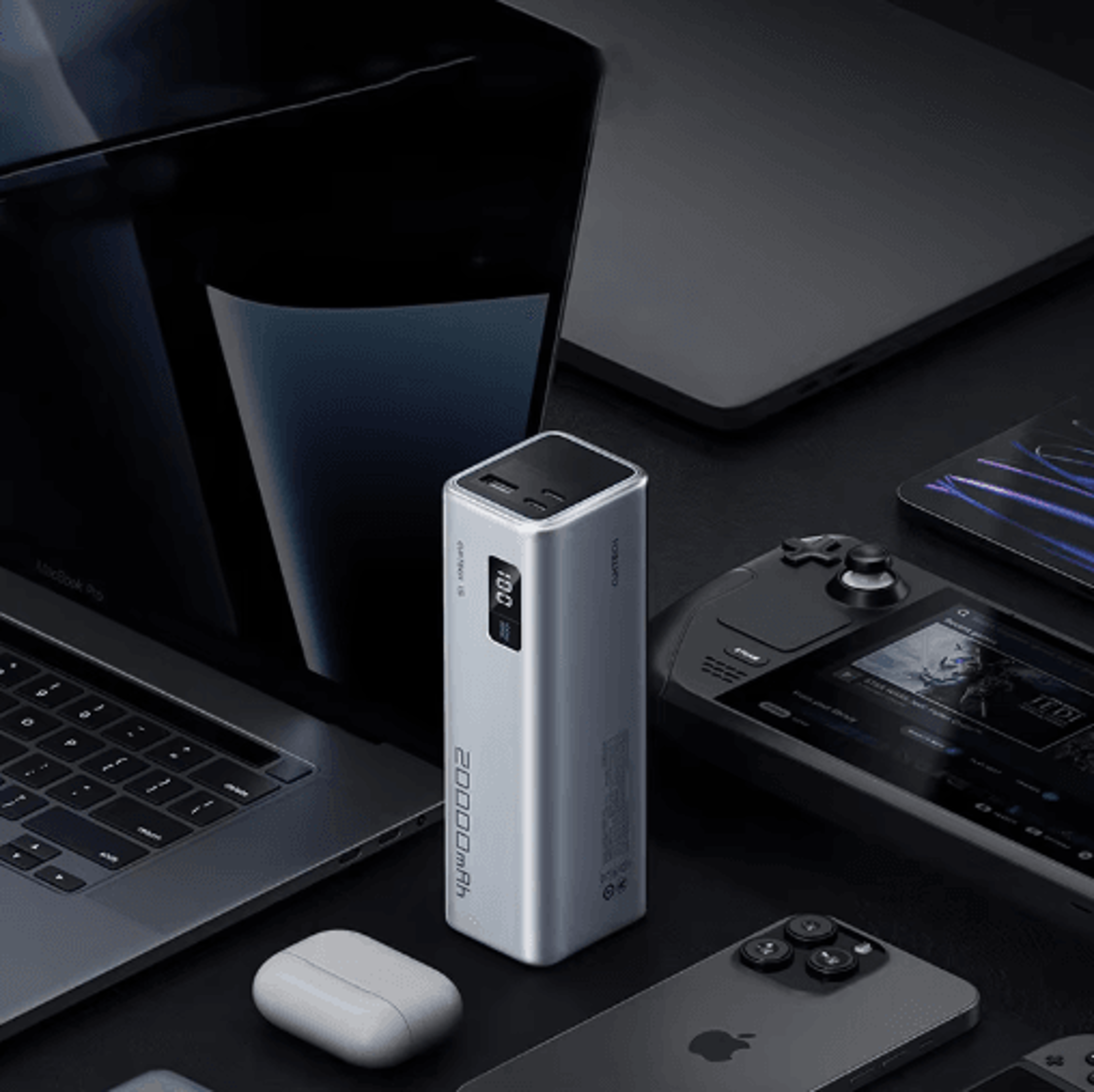 CUKTECH PB200 No15 SE 20000mAh 100W Power Bank With Screen Display 2