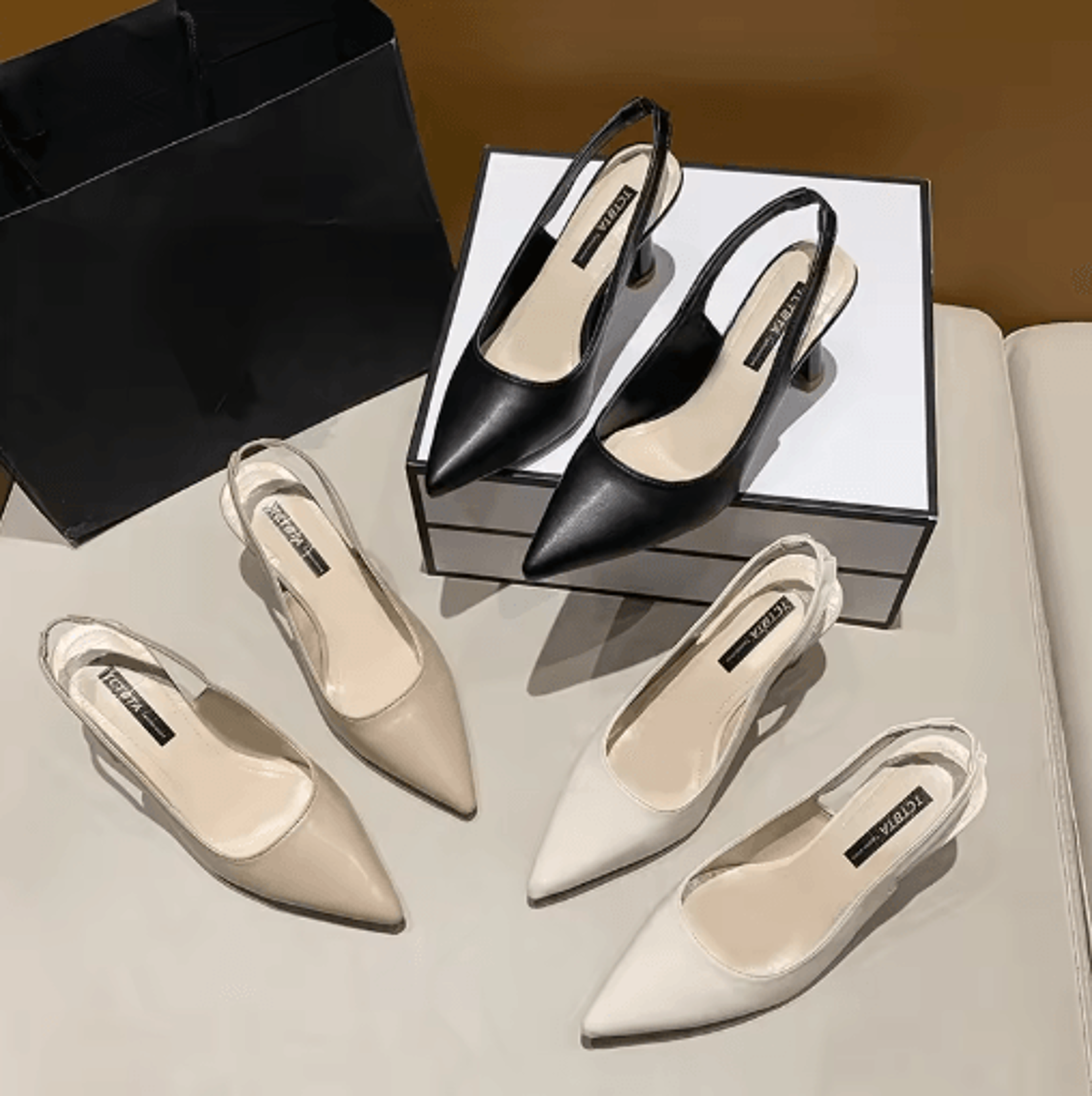 2024 Summer Pointed Toe Stiletto Sandals Elegant Banquet High Heels For Women 5