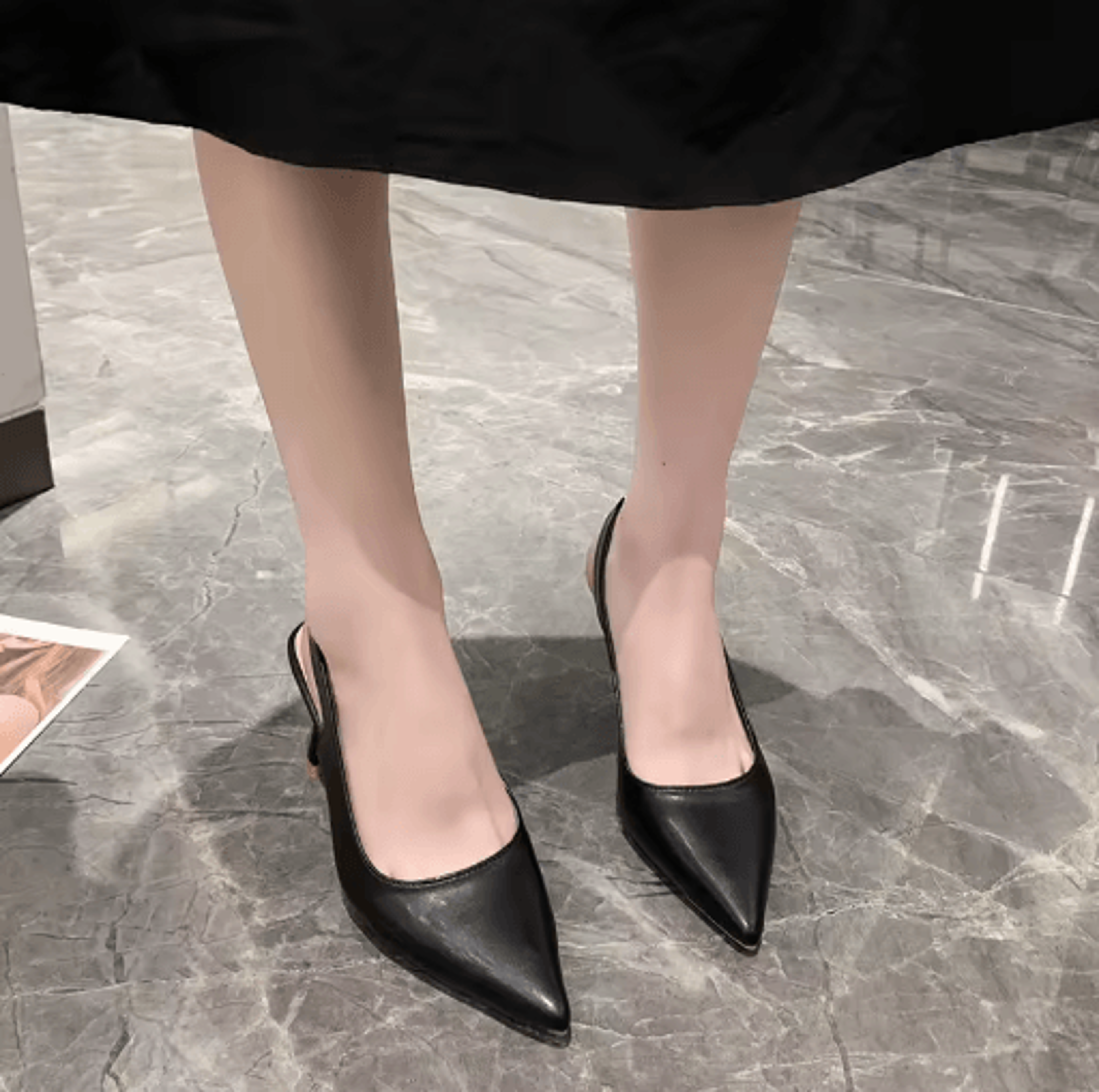 2024 Summer Pointed Toe Stiletto Sandals Elegant Banquet High Heels For Women 6
