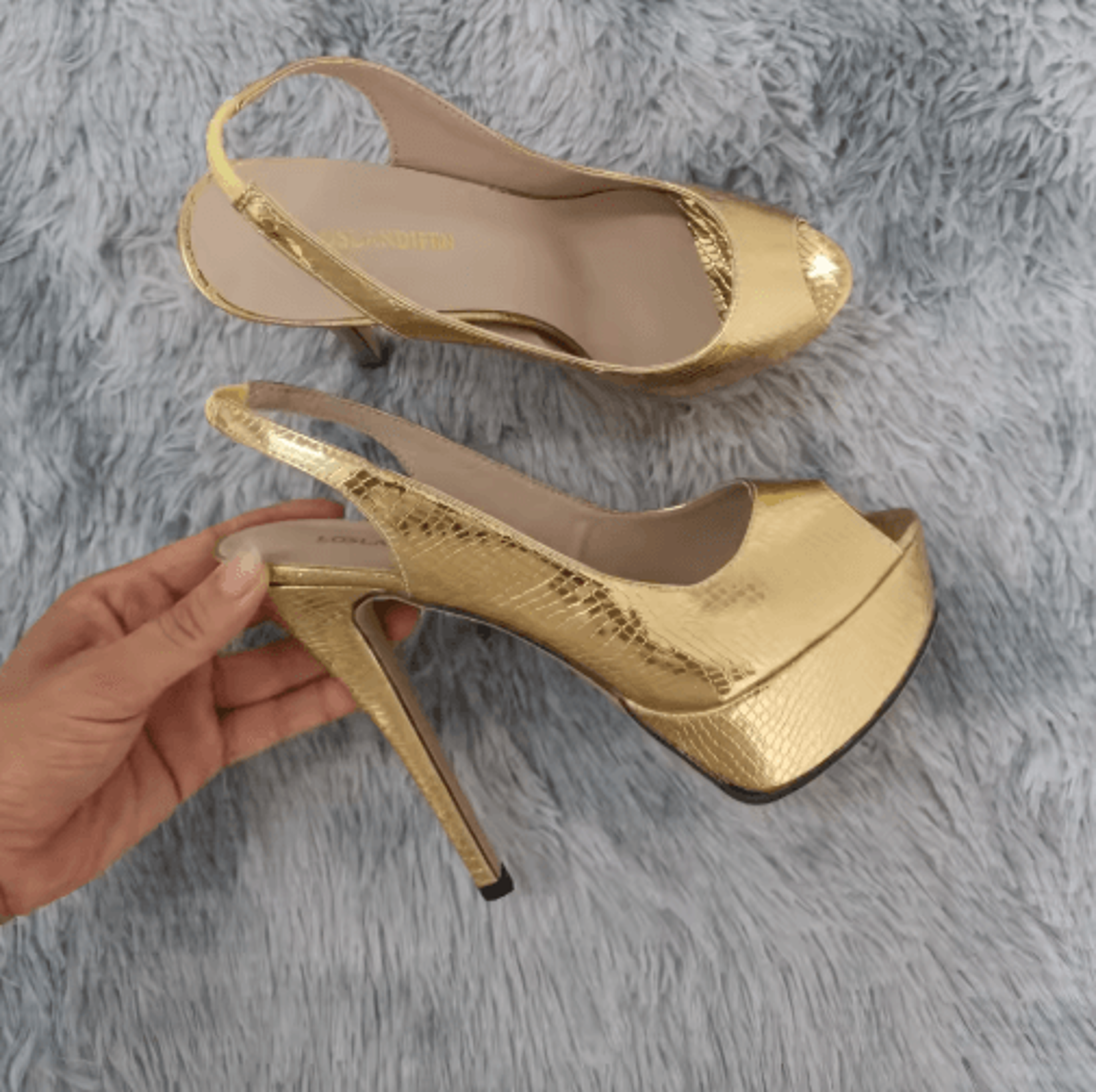 14CM Platform Gladiator High Heel Sandals  Sexy Open Toe Party  Wedding Shoes 3