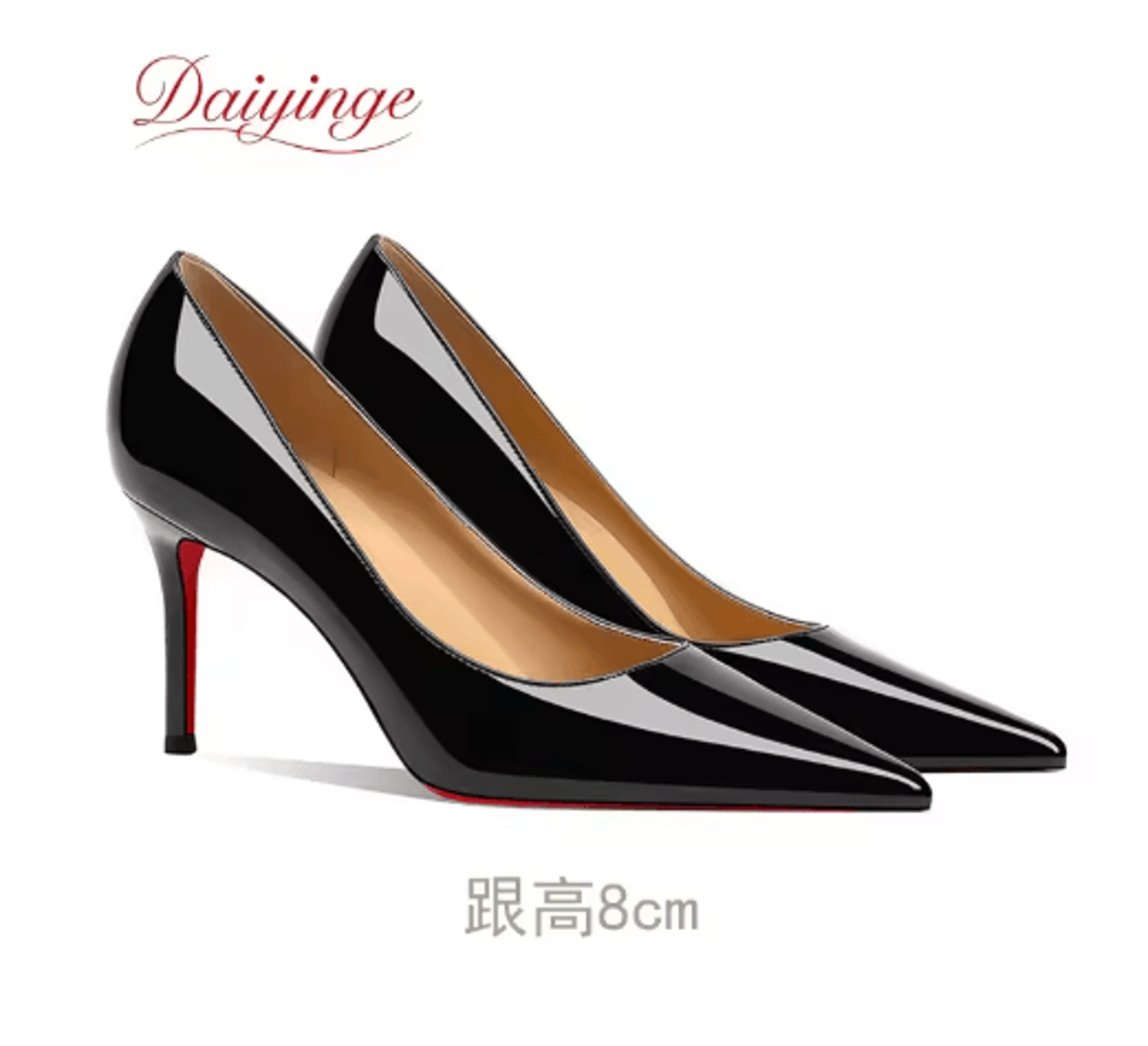 2026 Luxury Red Bottom 12CM Pointed Toe Stiletto Pumps For Party And Wedding 14