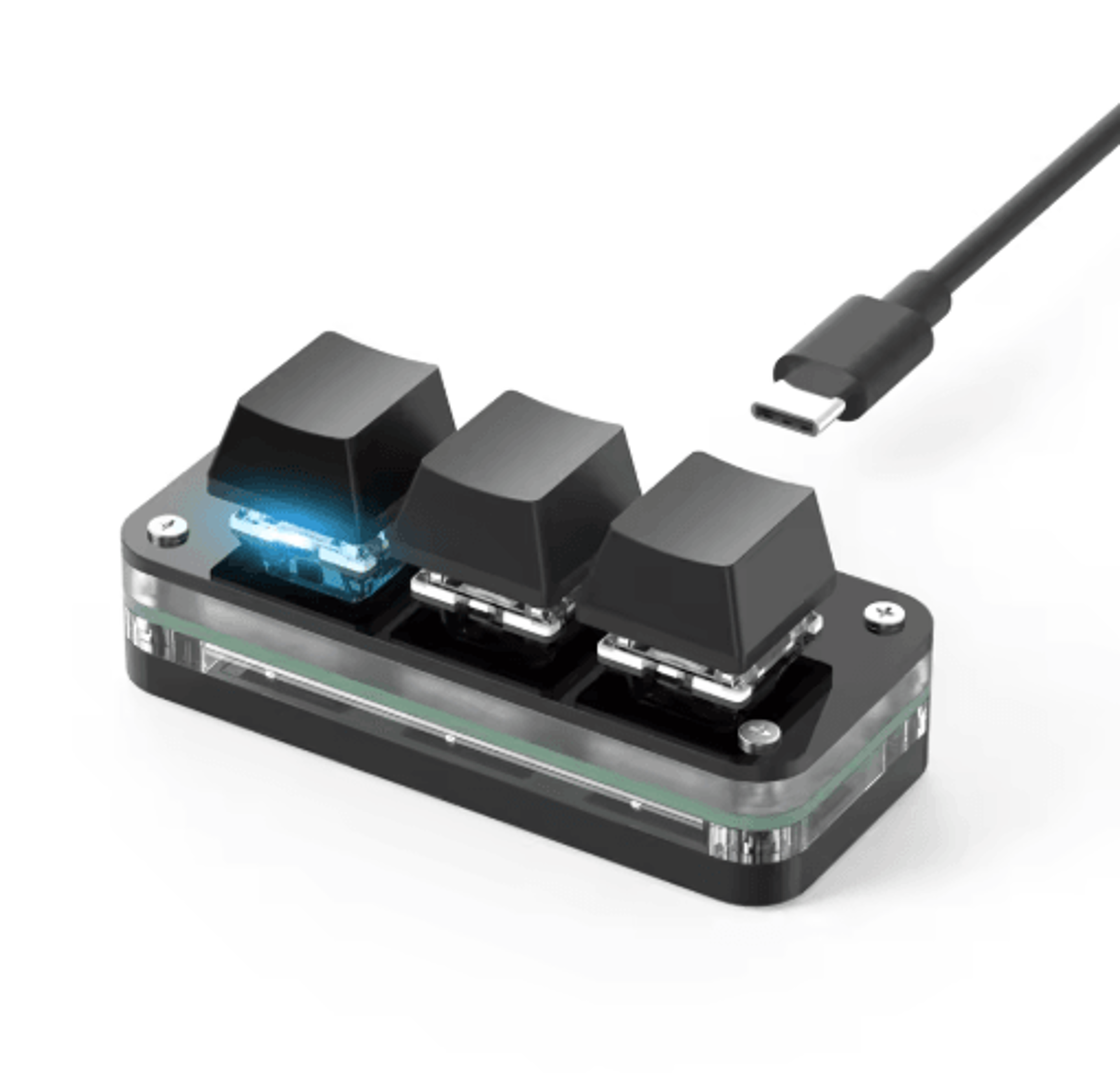 RGB Programmable Macropad With Custom Knob Hot Swap Mini Mechanical Keypad For Gaming And Creative  1