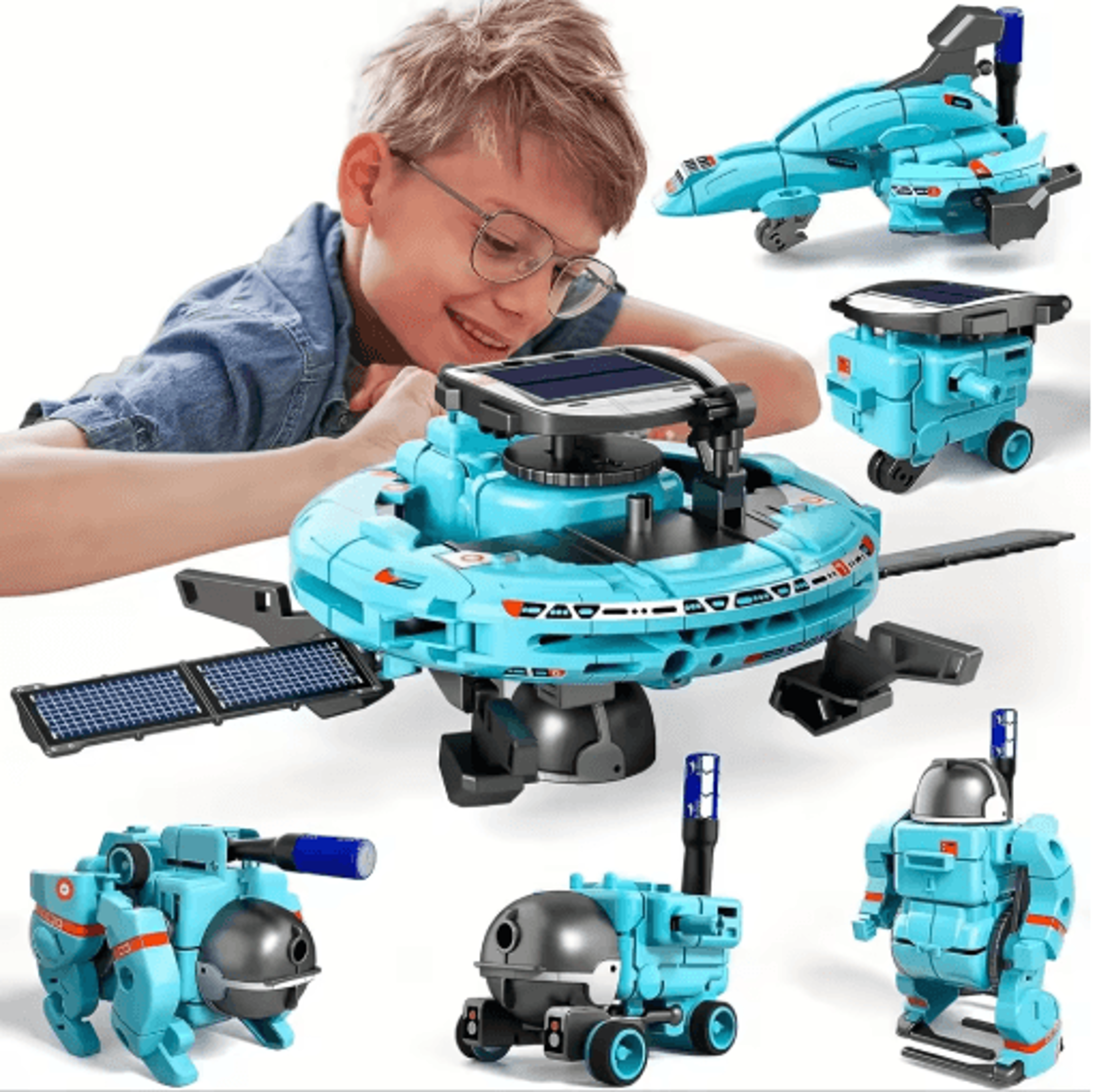 6in1 Solar Robot Kit For Kids  STEM Building Science Experiment Set 0