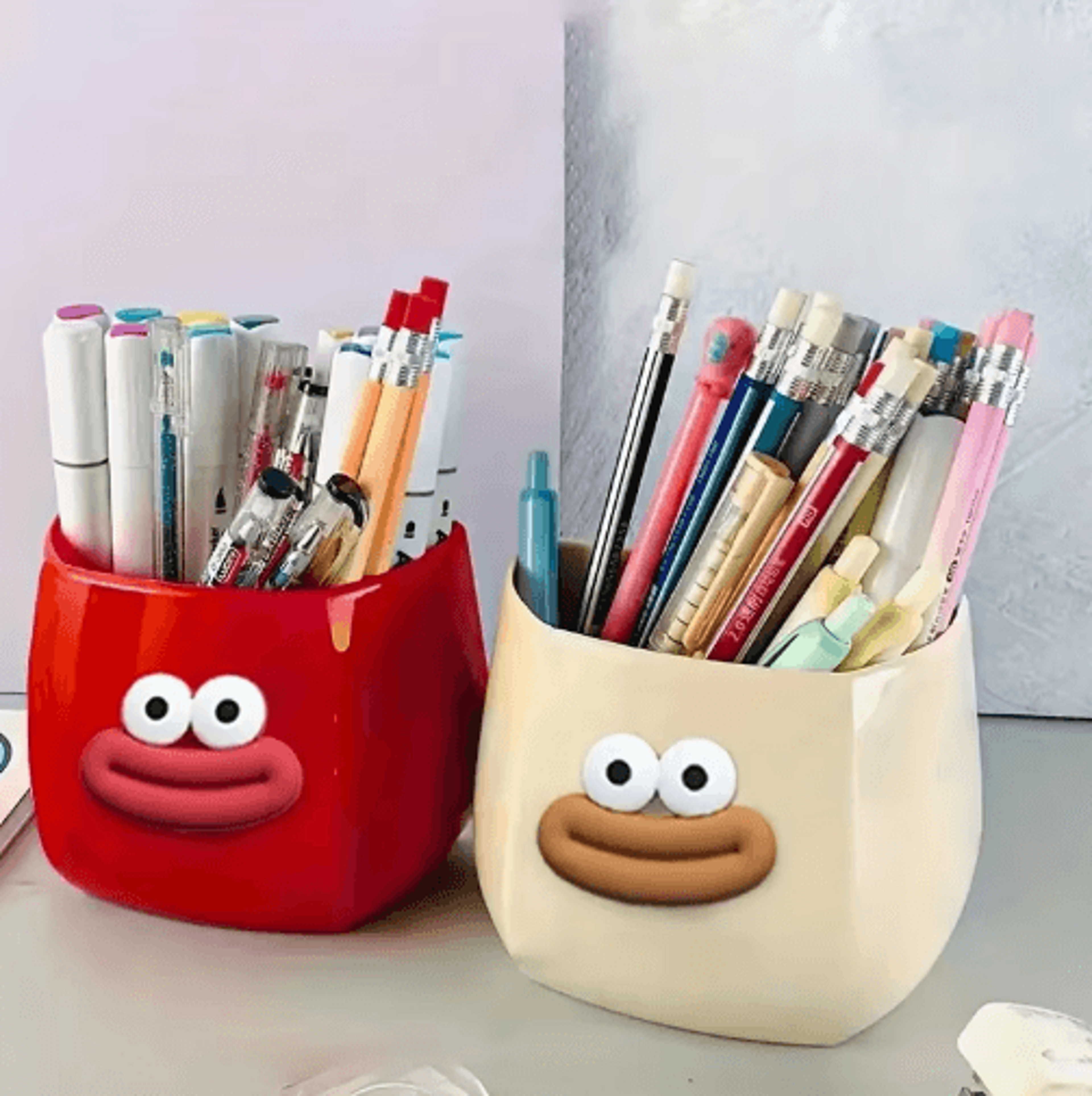 Magnetic Multi Functional Storage Box Desktop Pen Holder Organizer 6
