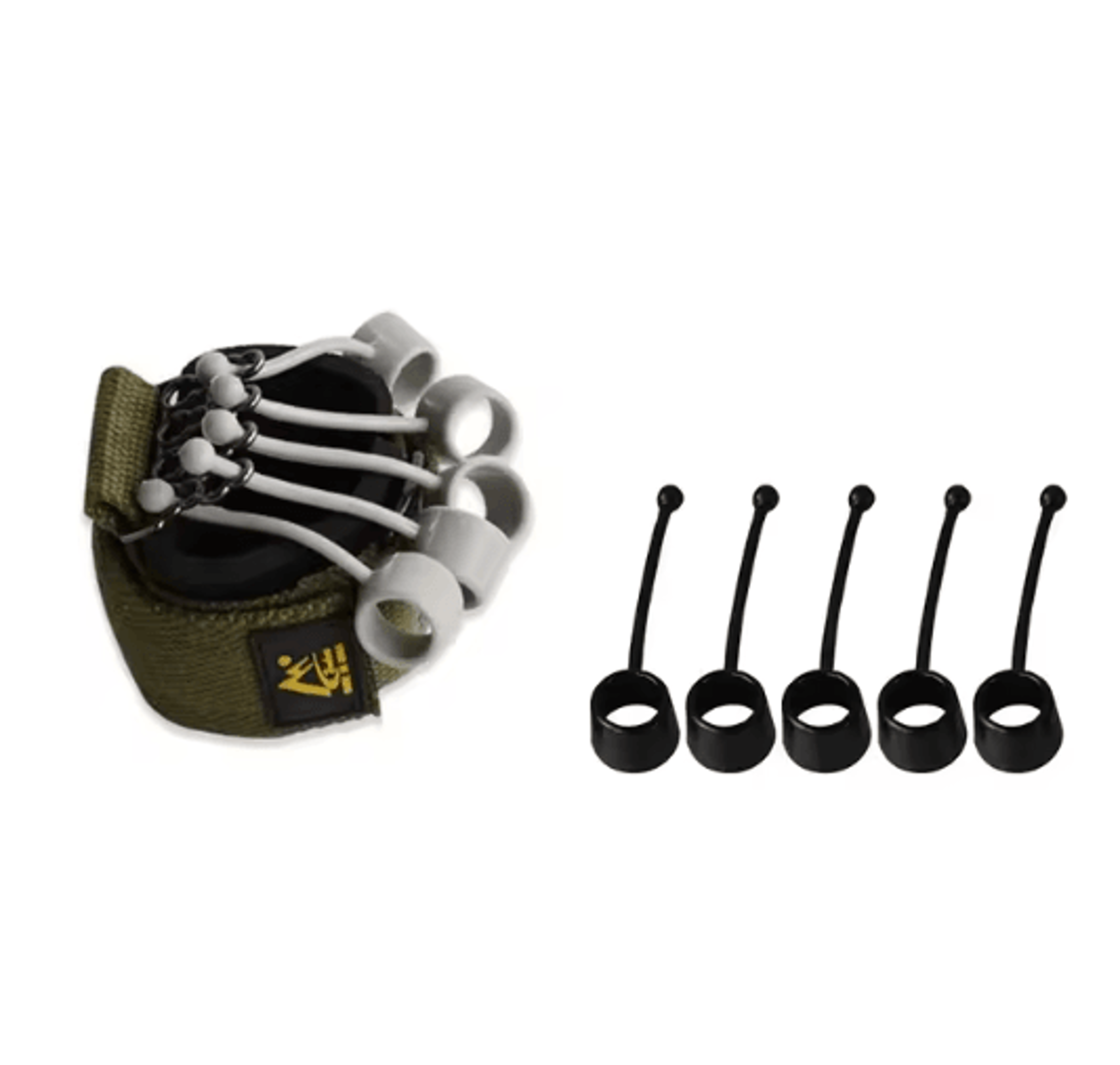Adjustable Silicone Hand Grip Strengthener And Finger Exerciser For Wrist And Forearm Training 2
