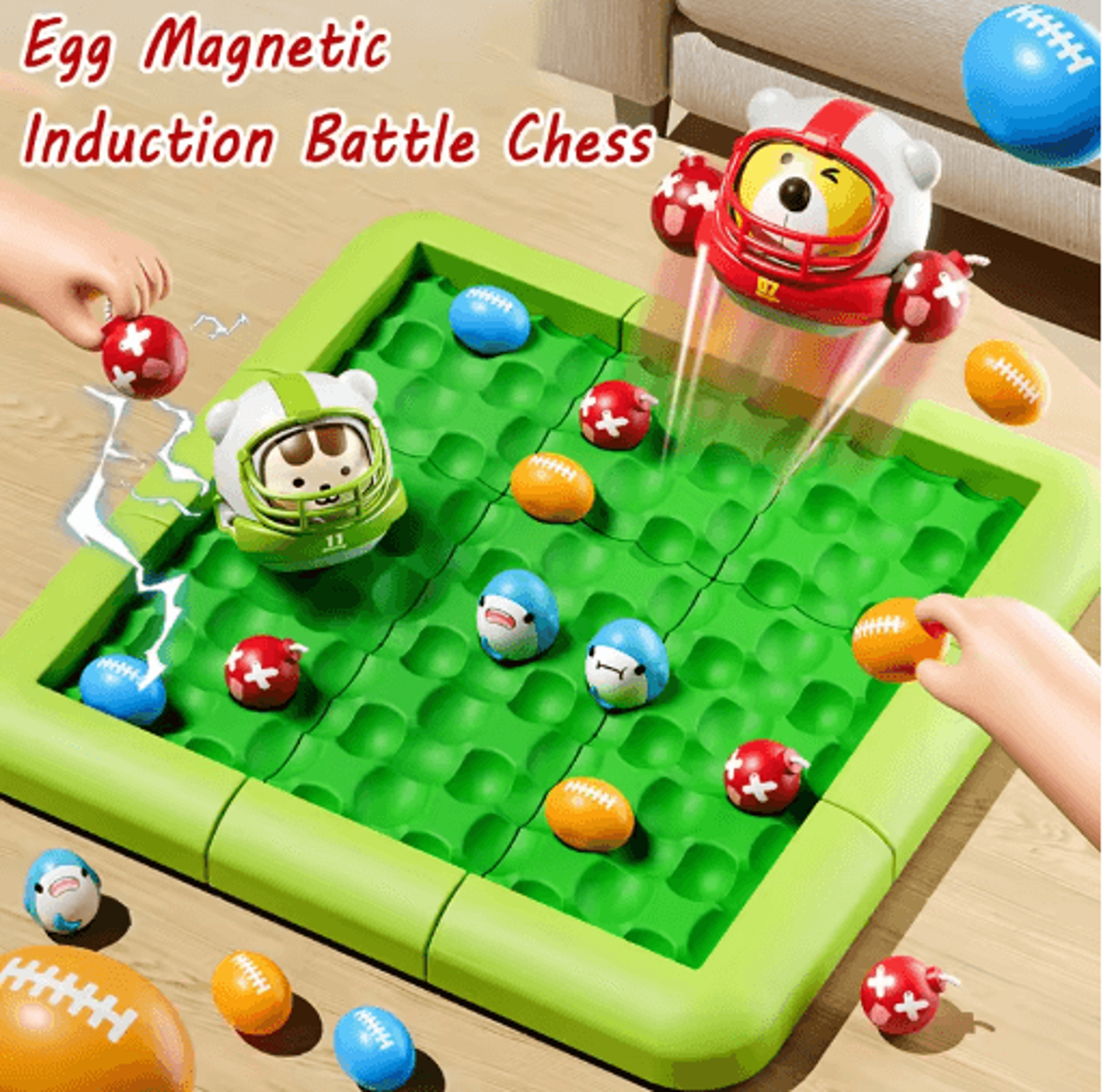 Magnetic Chess Board Game For Kids Strategy And Logical Thinking Fun 7