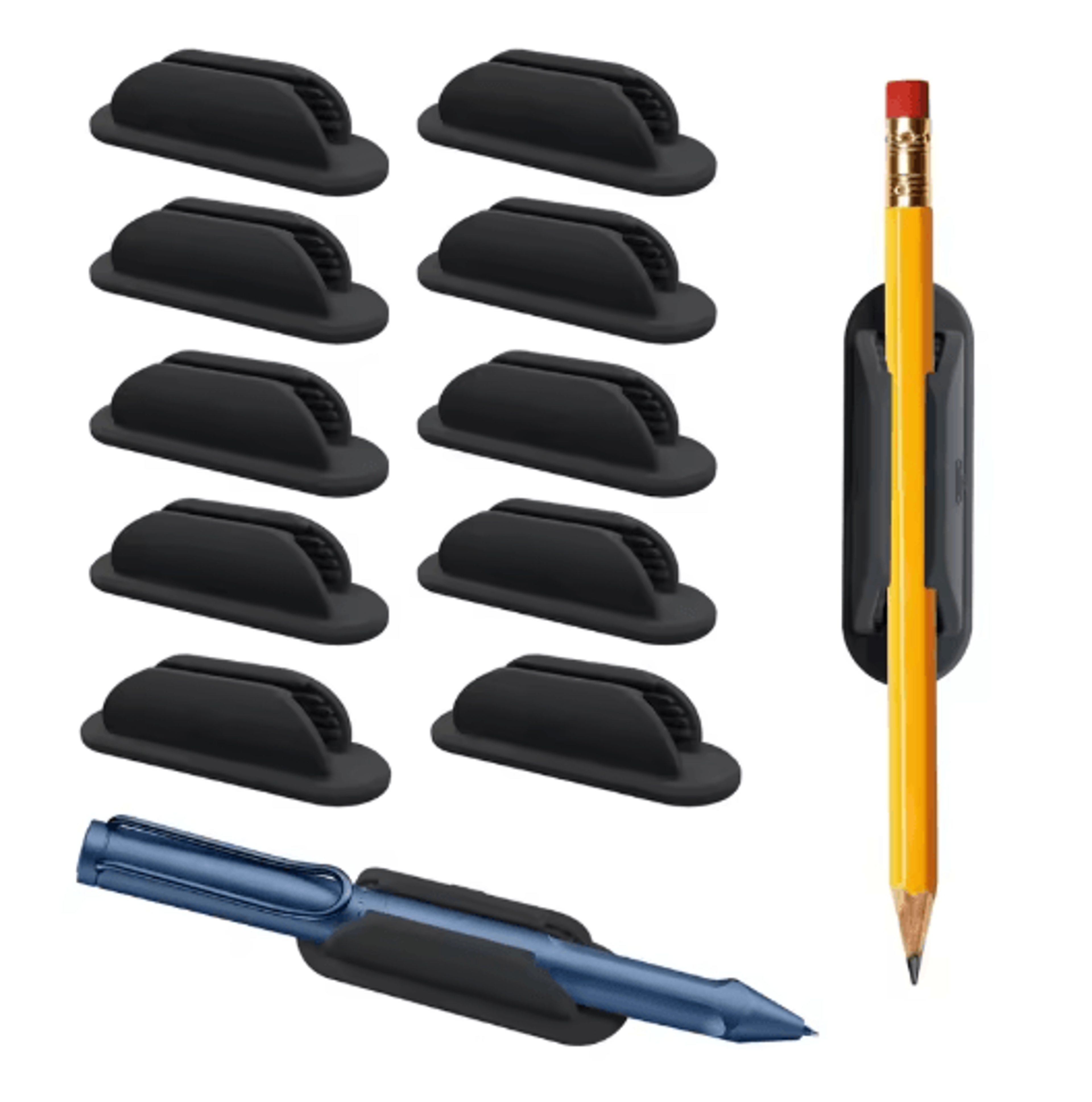 Office Pen Holder Stand With Anti Loss Design For Desk Organization 10