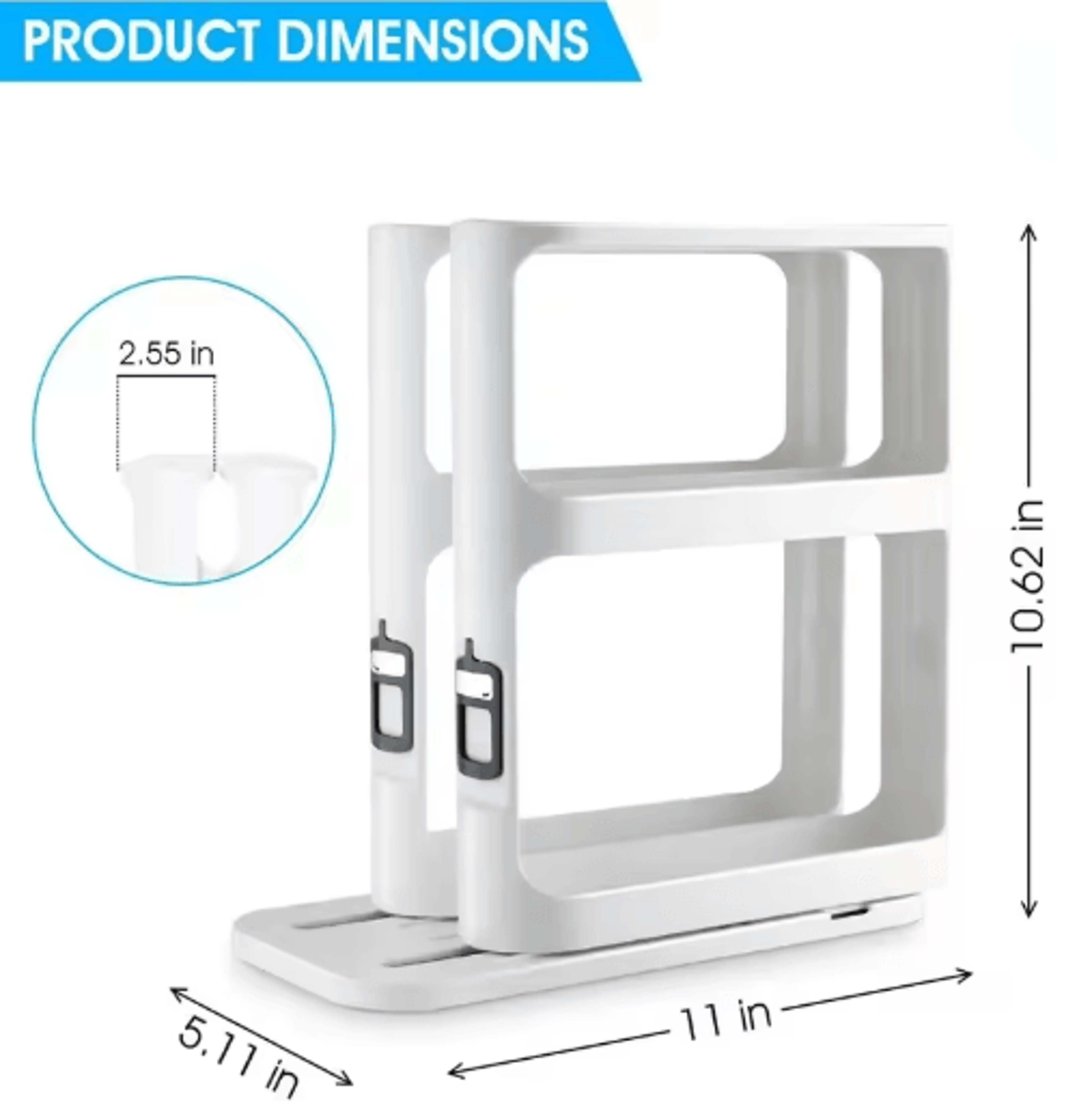 360 PullOut Rotating Spice Rack MultiLayer Kitchen Cabinet Organizer 4