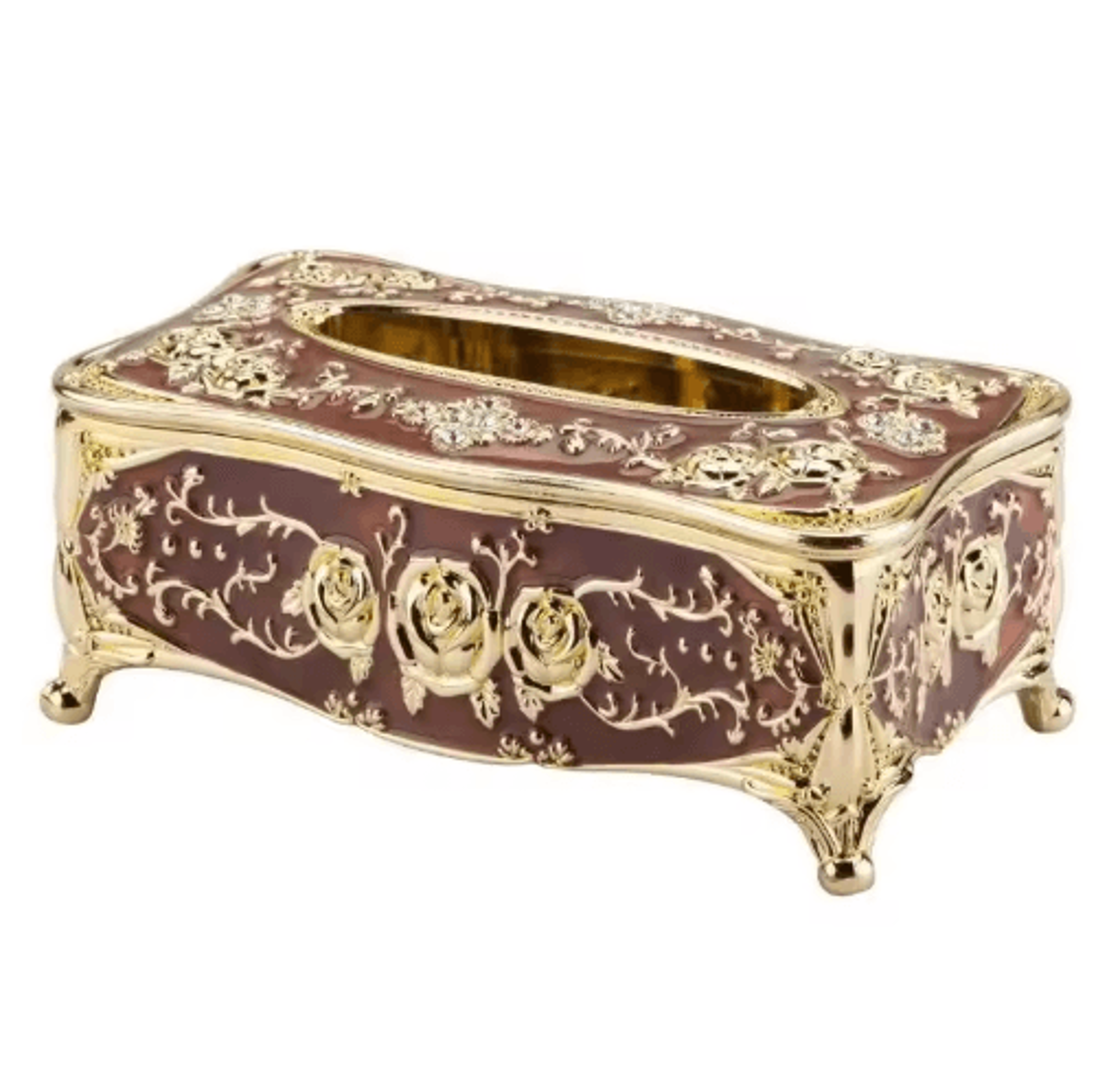 European Style Luxury Tissue Storage Box For Home  Hospitality 4