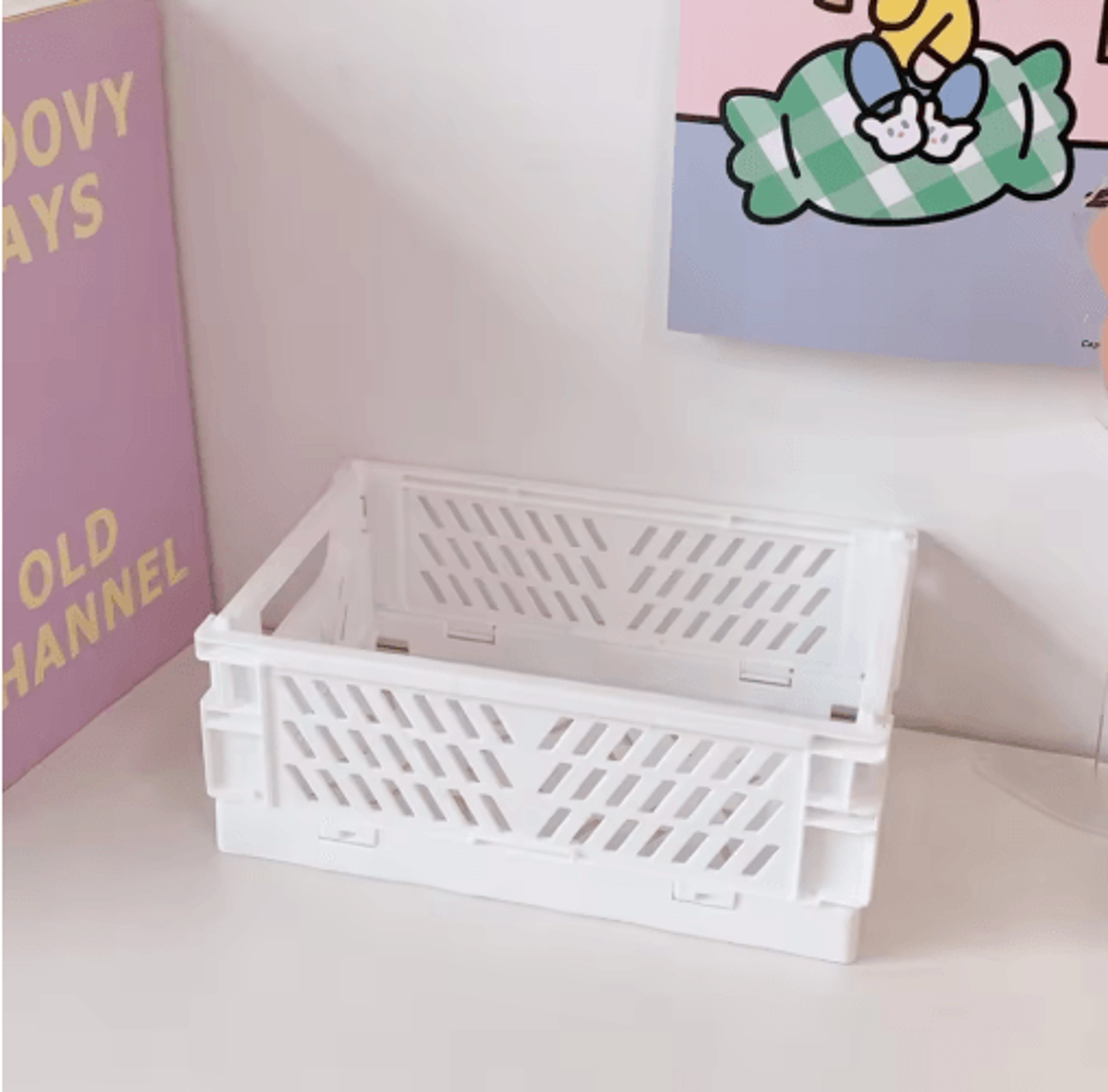 Mr Paper Stackable Foldable Stationery Holder For Desk Organization 2