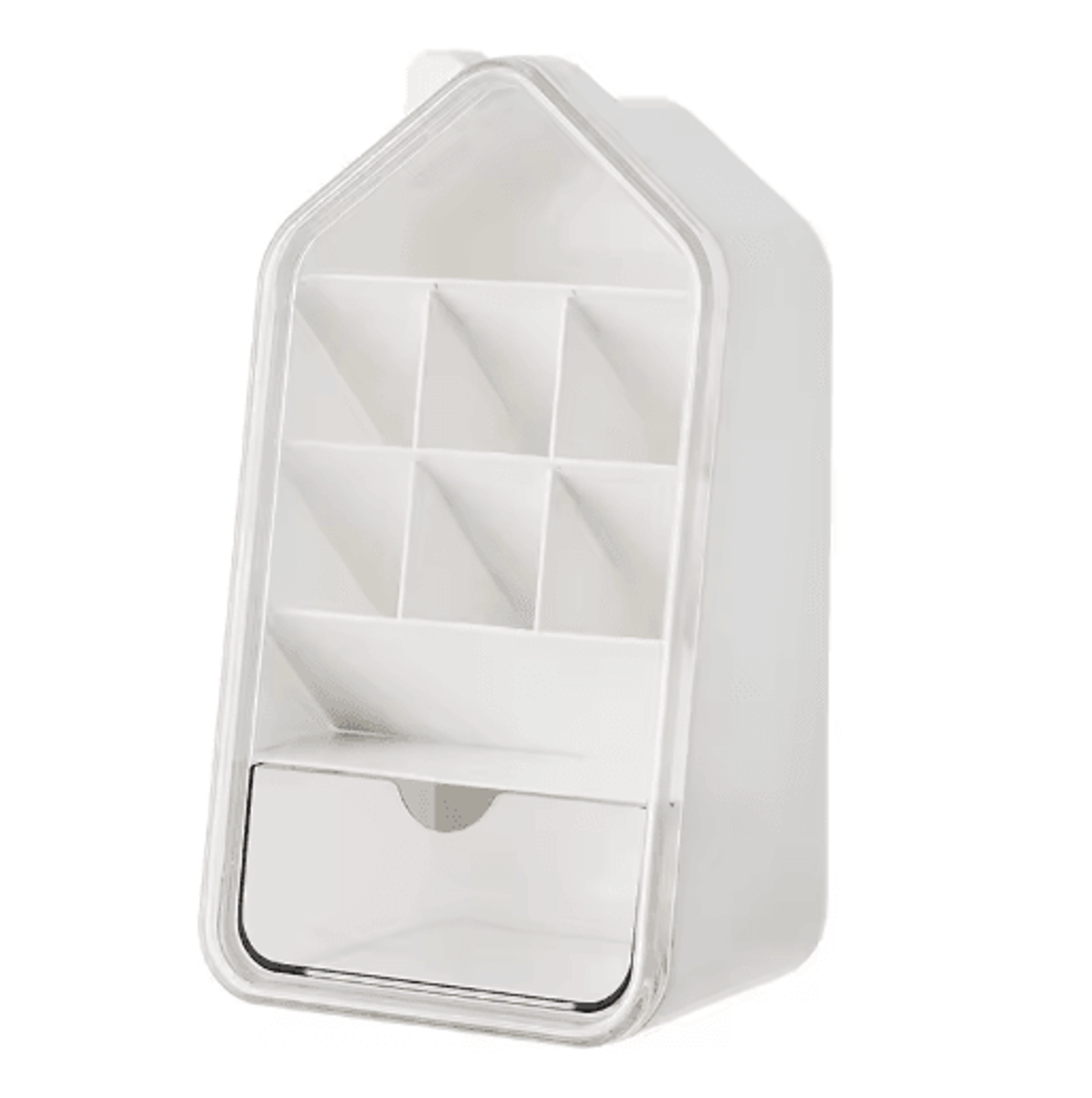 Japanese Style Horizontal Pen Holder With Slanted Compartments 2