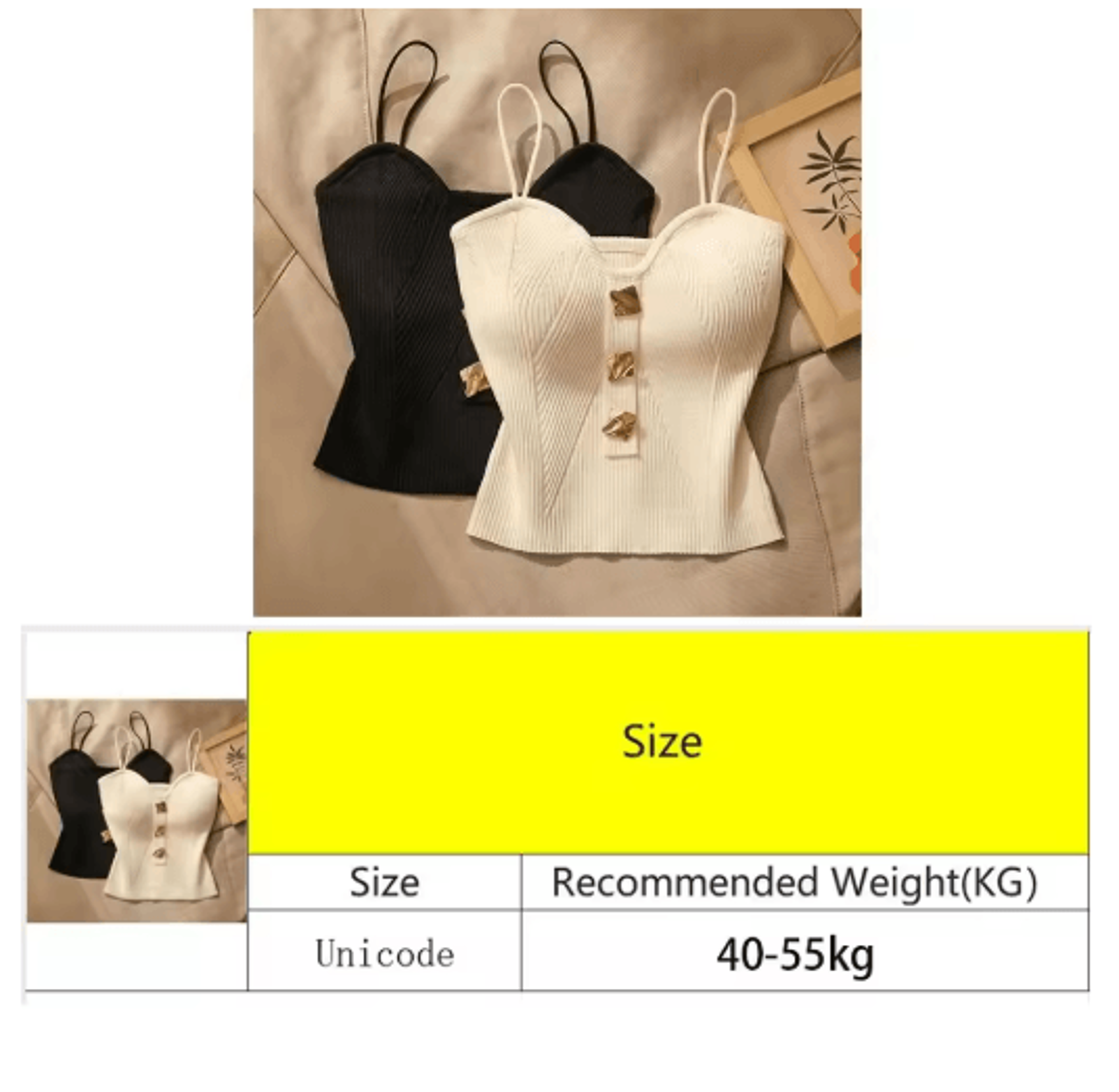 Womens Deep VNeck Knitted Cami Summer Sleeveless Halter Tank Top 3
