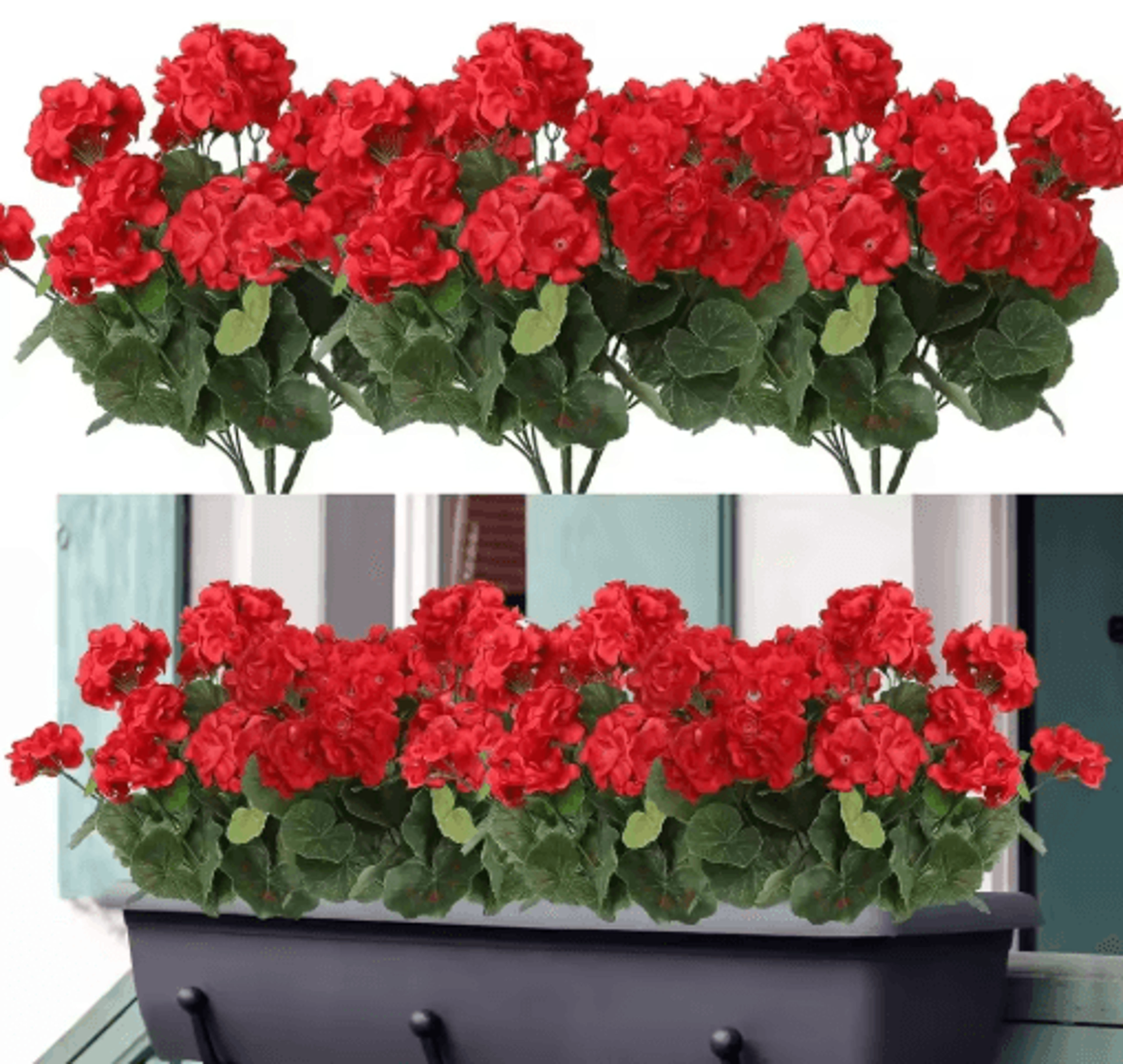 Ever Bloom Silk Begonia Flowers UV Resistant Artificial Flower Decoration For Garden And Wedding 4
