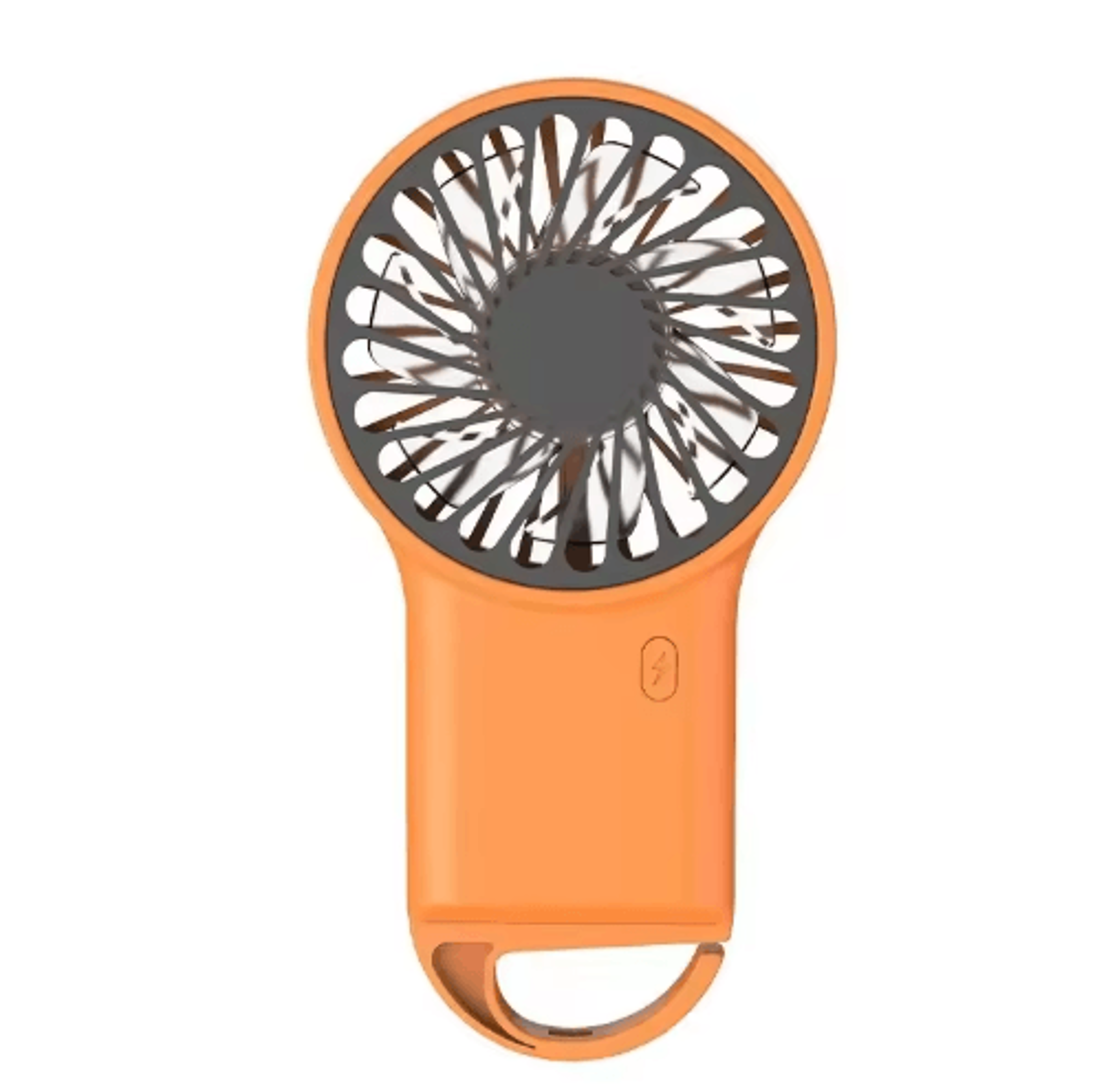 BreezeBuddy Foldable USB Mini Fan  Portable Handheld  Desktop Cooling Fan With Hook 2