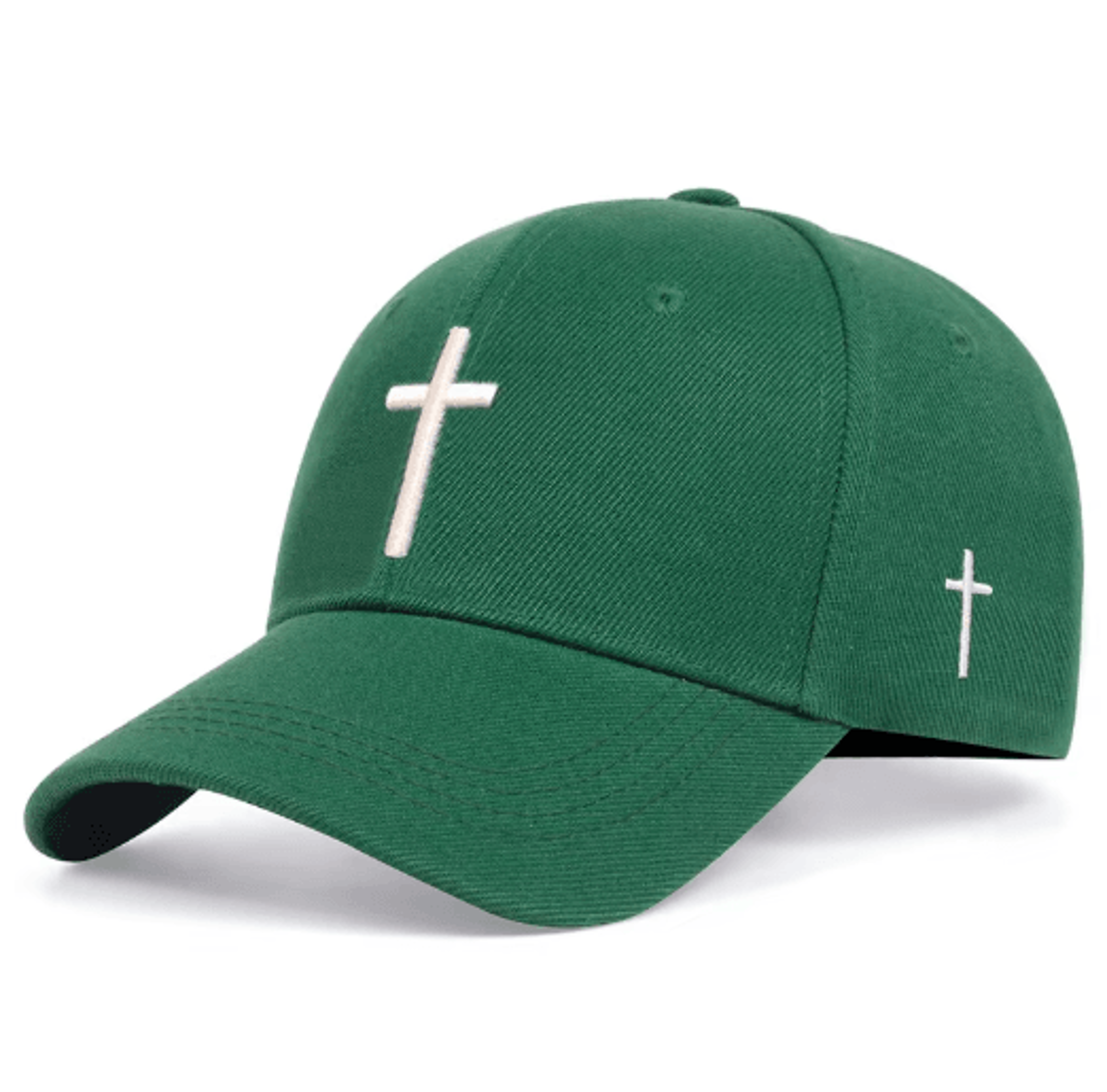 Classic Black Cotton Baseball Cap Adjustable Snapback Casual Dad Hat 9