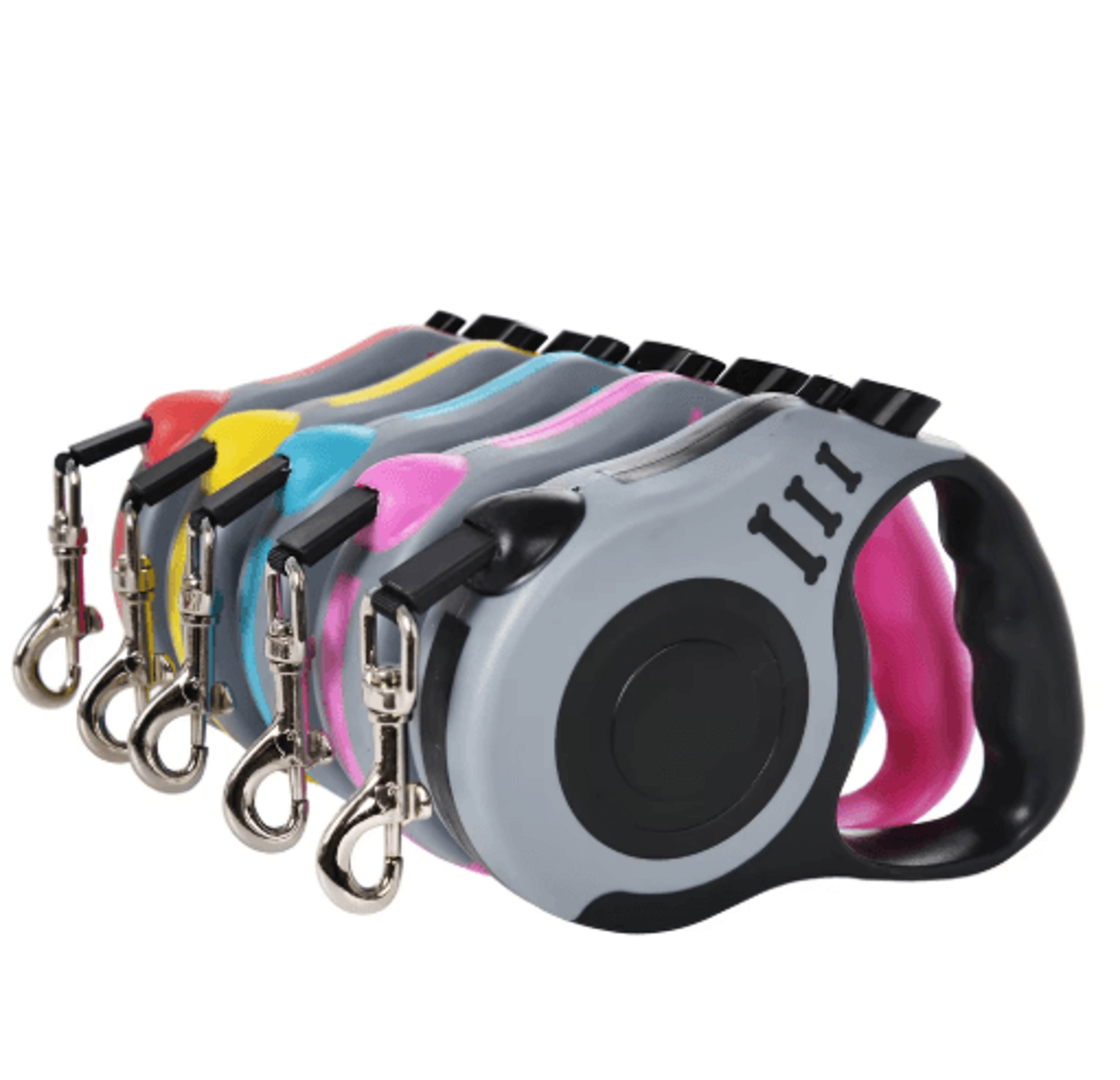 Durable Retractable Dog Leash For Small Dogs With Automatic Lock 3M5M 0