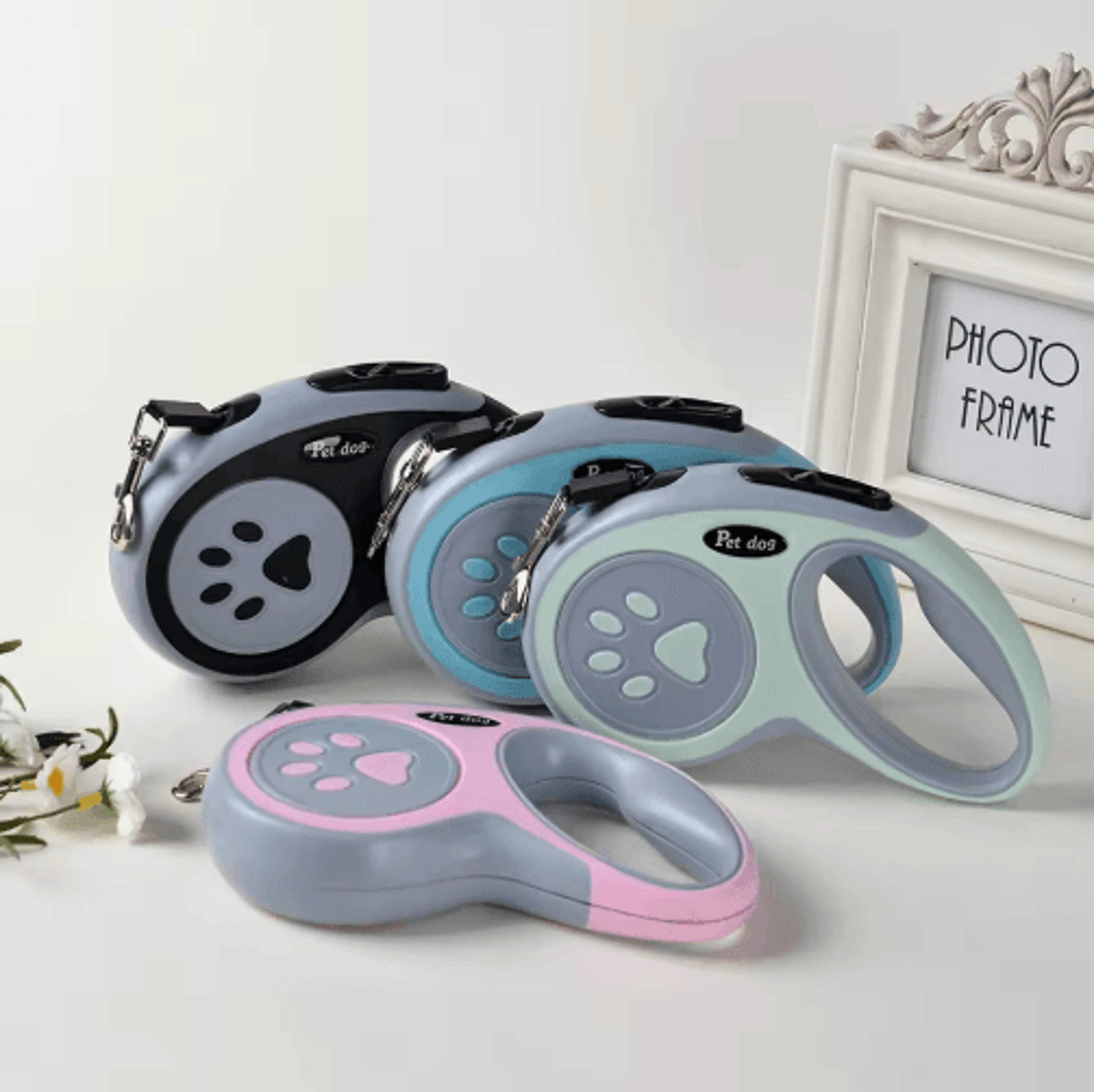 Strong Retractable Dog Leash With Adjustable Lock 3M5M 0