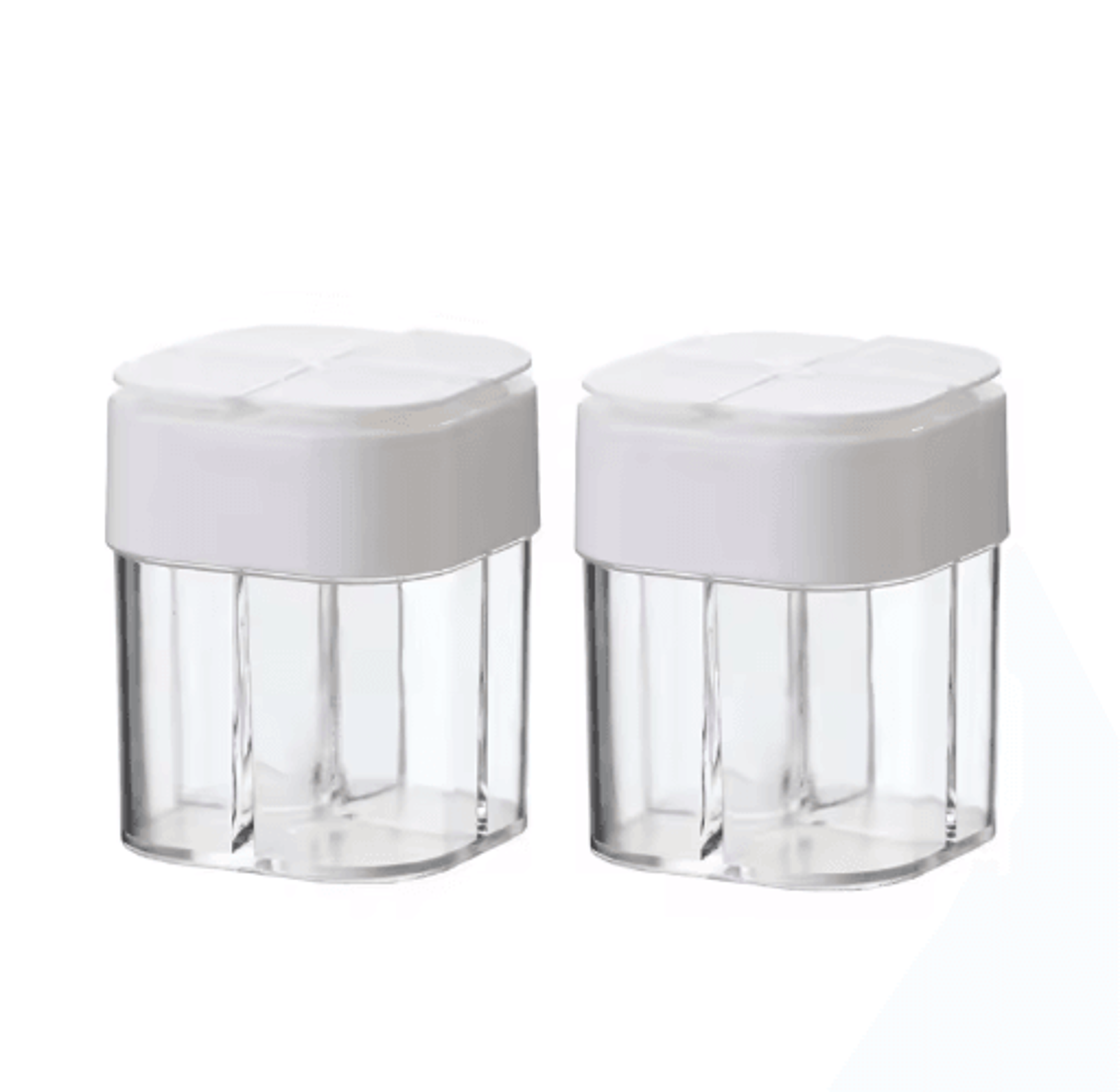 Portable Spice Container Set With Salt And Pepper Shaker 2