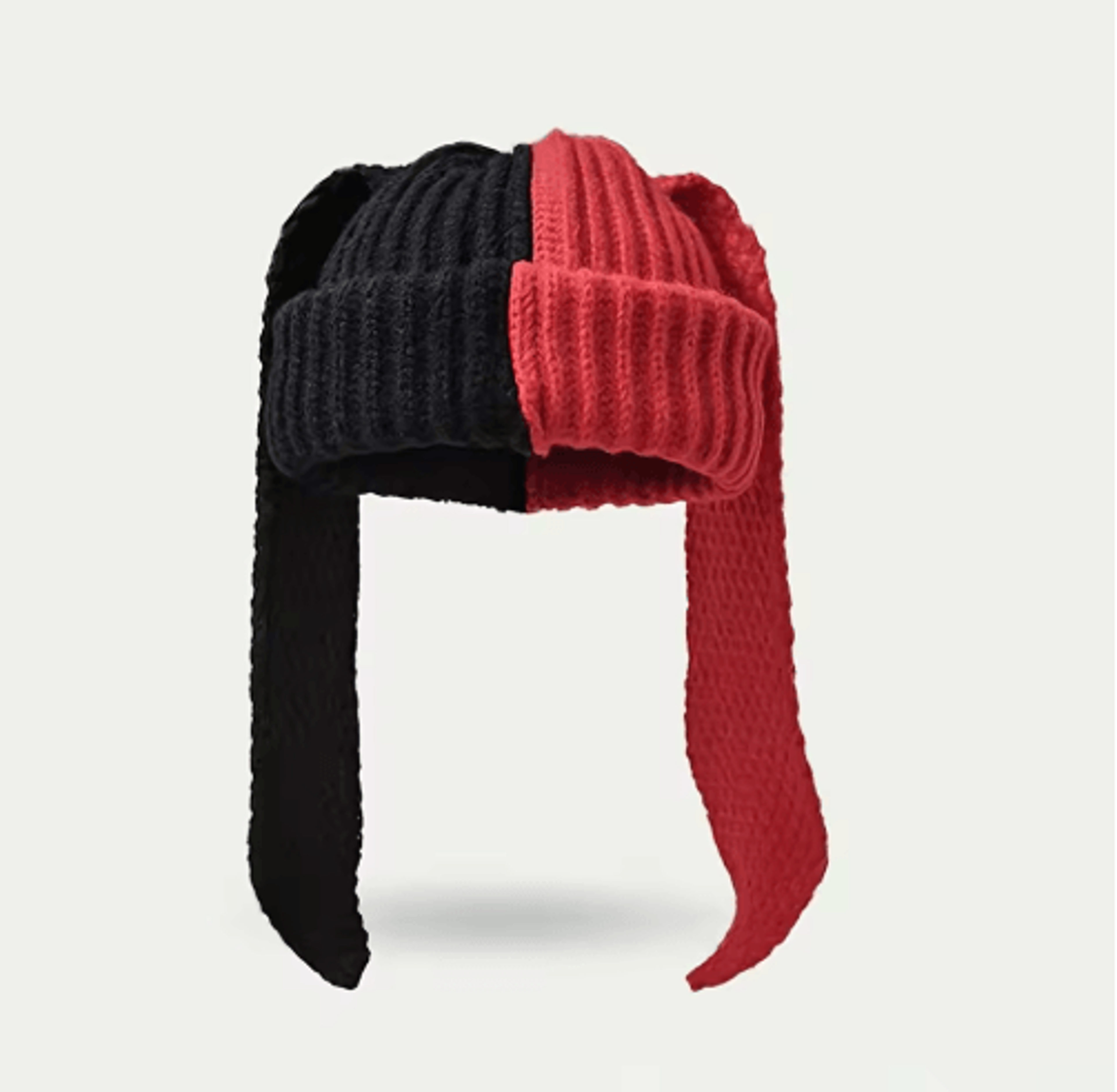 Cute Rabbit Ear Winter Hat Plush Bunny Ear Warm Hat For Women 6