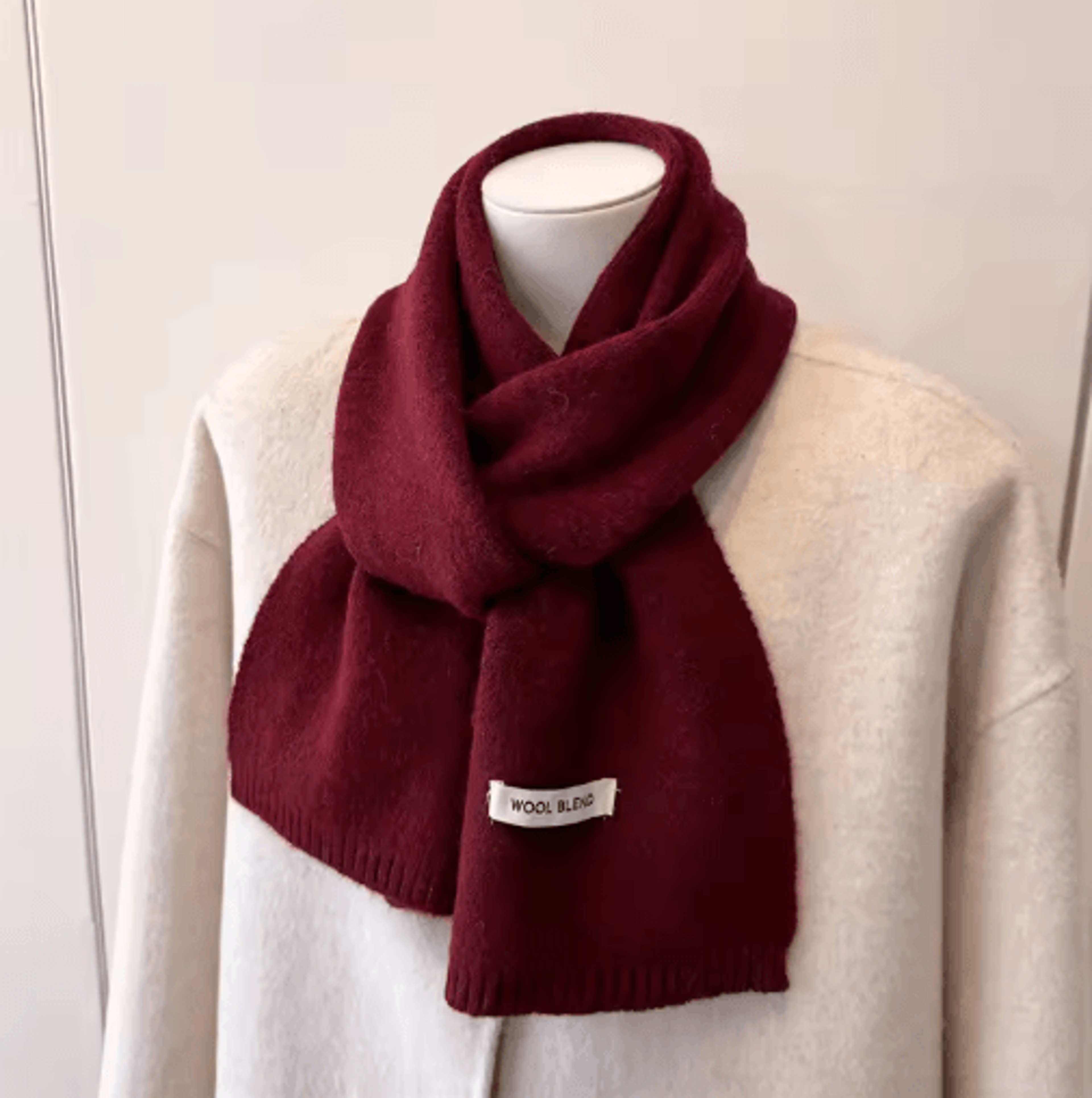 LuxeKnit Korean Winter Scarf  Soft Knitted Shawl Scarf For Women 6