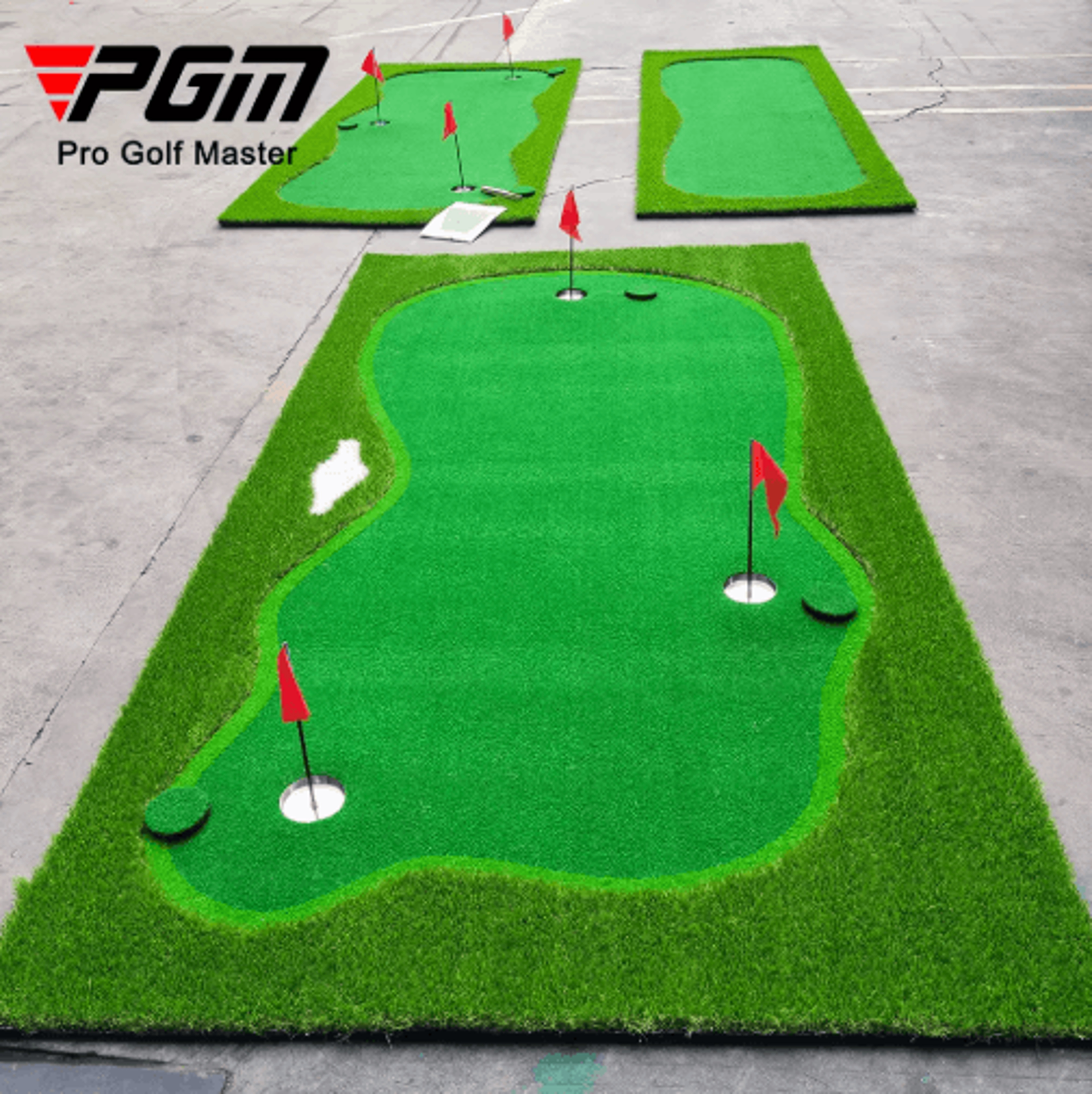 PGM ProGreen Golf Putting Mat  Large Indoor Putting Green 100by300cm Training Mat 4