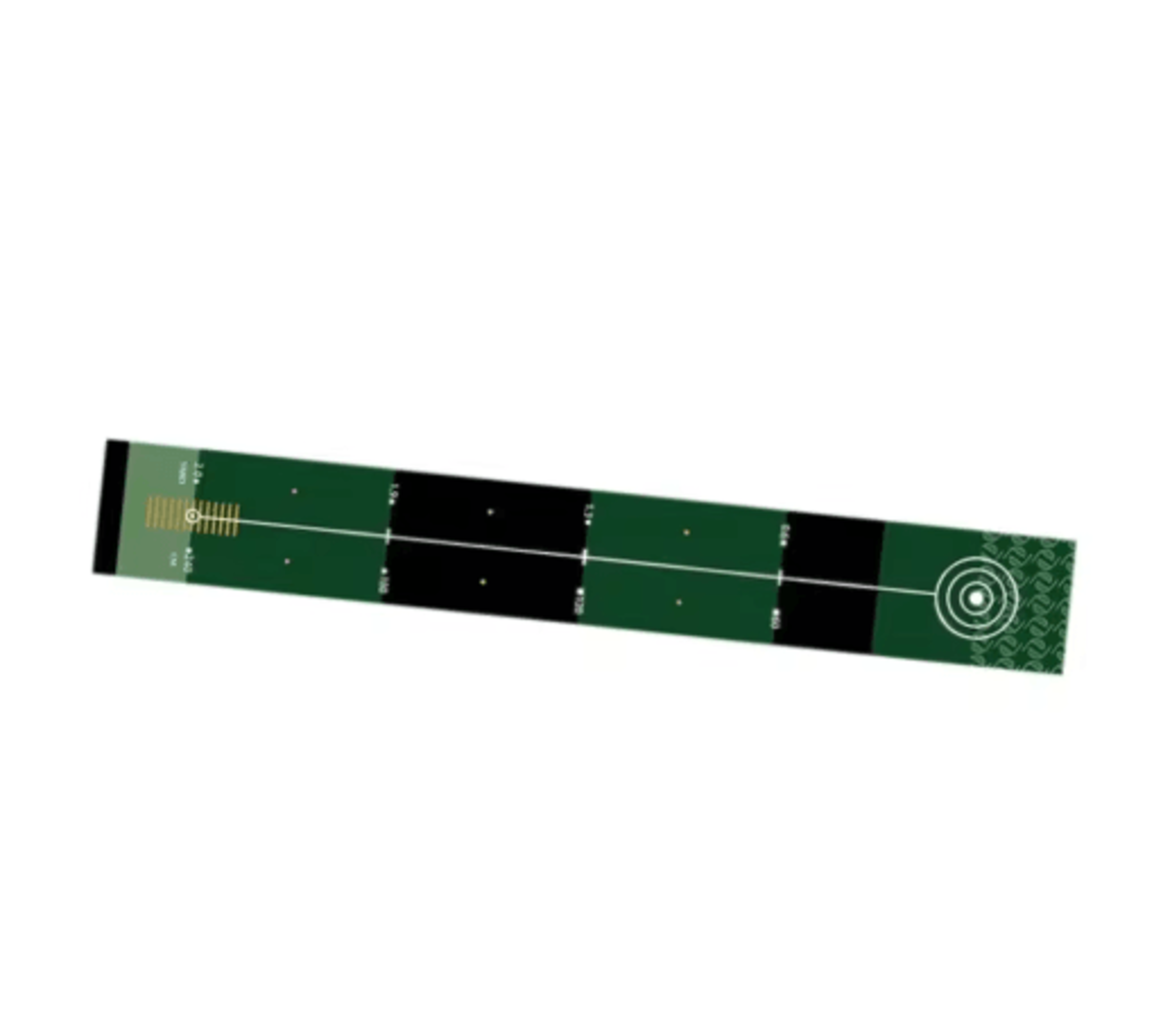 AnywherePutt Golf Putting Mat  Portable Golf Practice Mat For Indoor  Outdoor Training 3