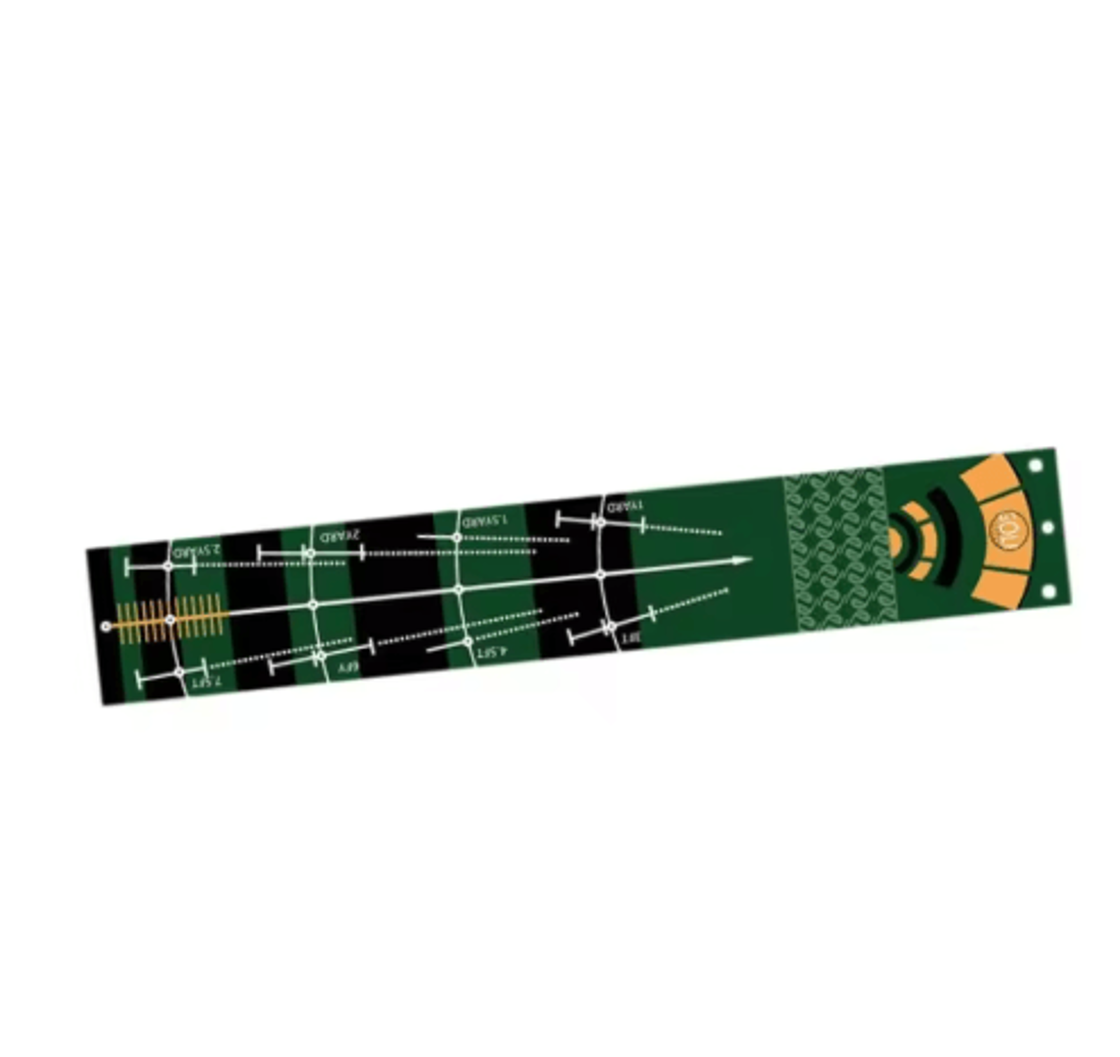 AnywherePutt Golf Putting Mat  Portable Golf Practice Mat For Indoor  Outdoor Training 6