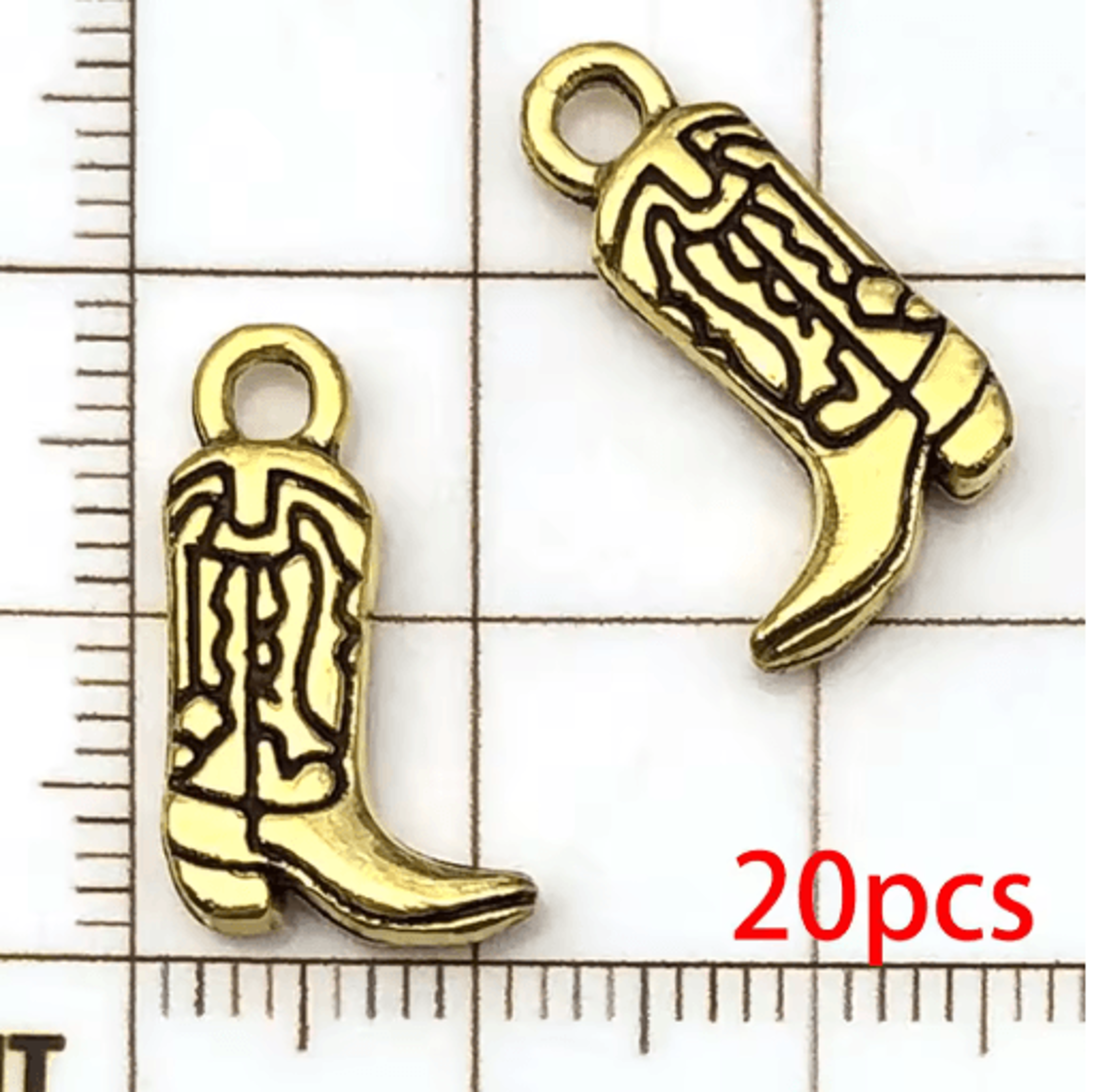 20pcs Western Cowboy Charms Set  Horseshoe Cactus Hat  Boots DIY Jewelry Pendants 11