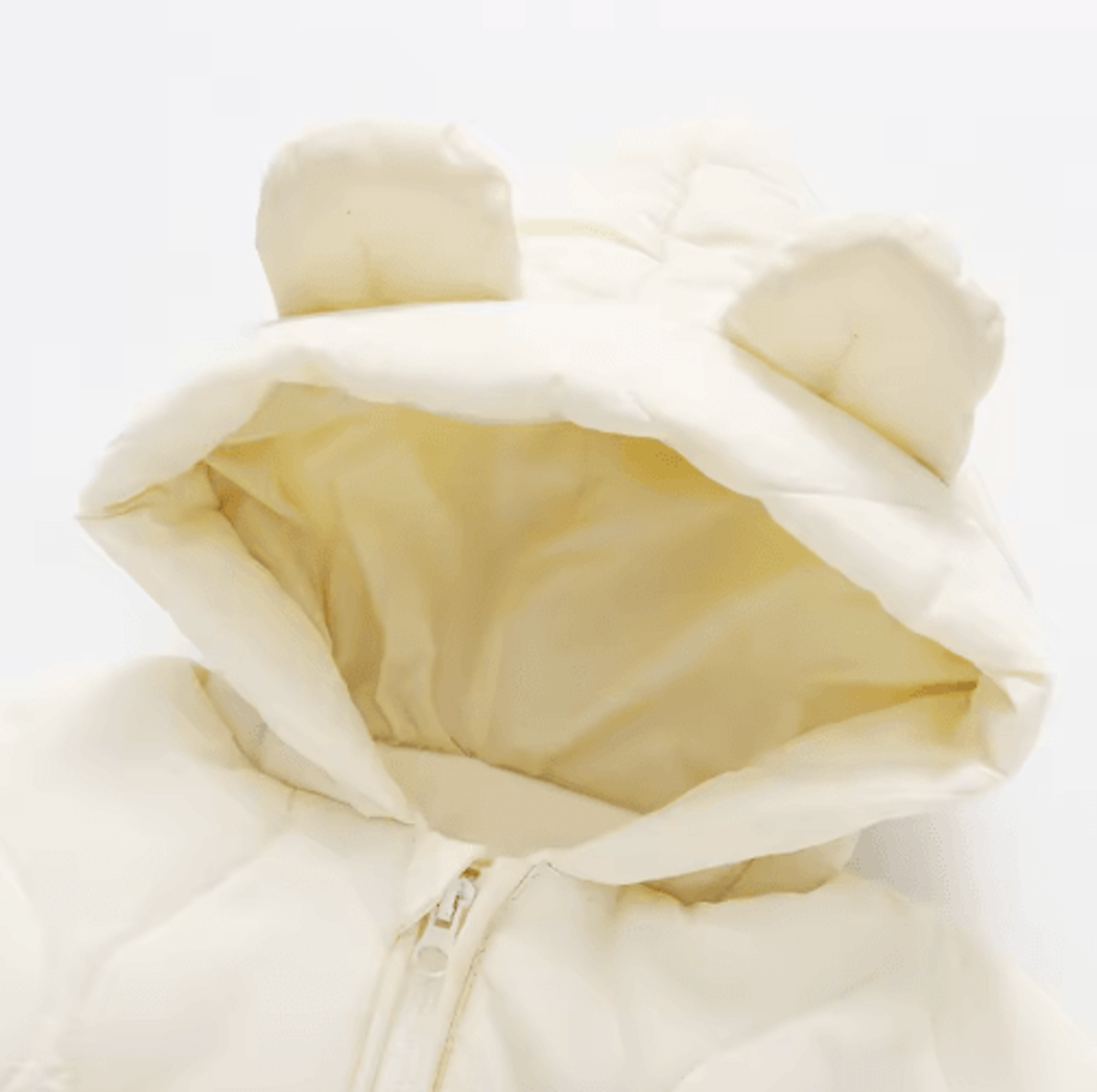 Fur Lined Bear Baby Snowsuit  Warm Winter Romper For Infants  Toddlers 4