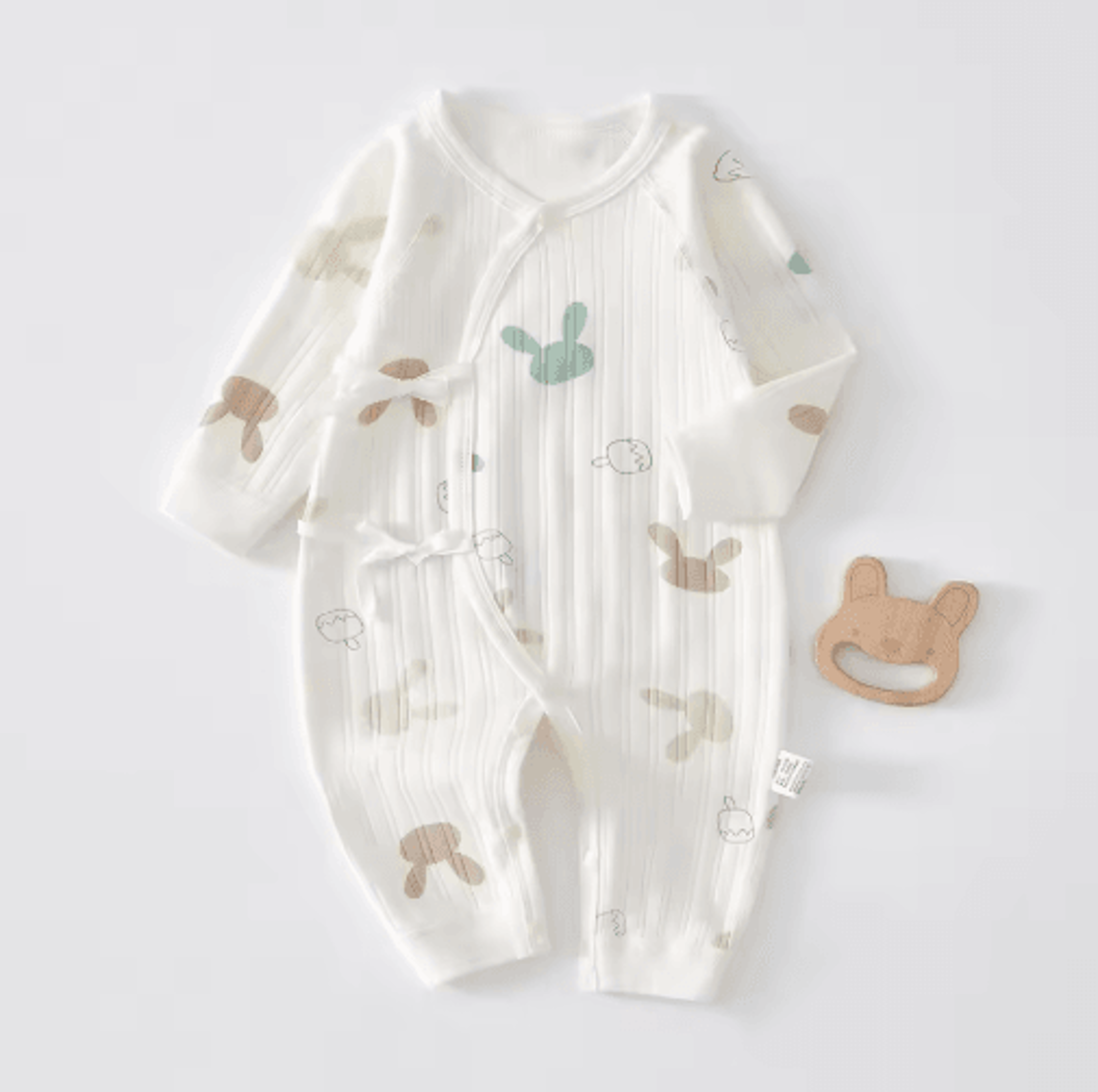 AllSeason Comfort Newborn Long Sleeve Onesie  Soft Cotton Baby Romper 2