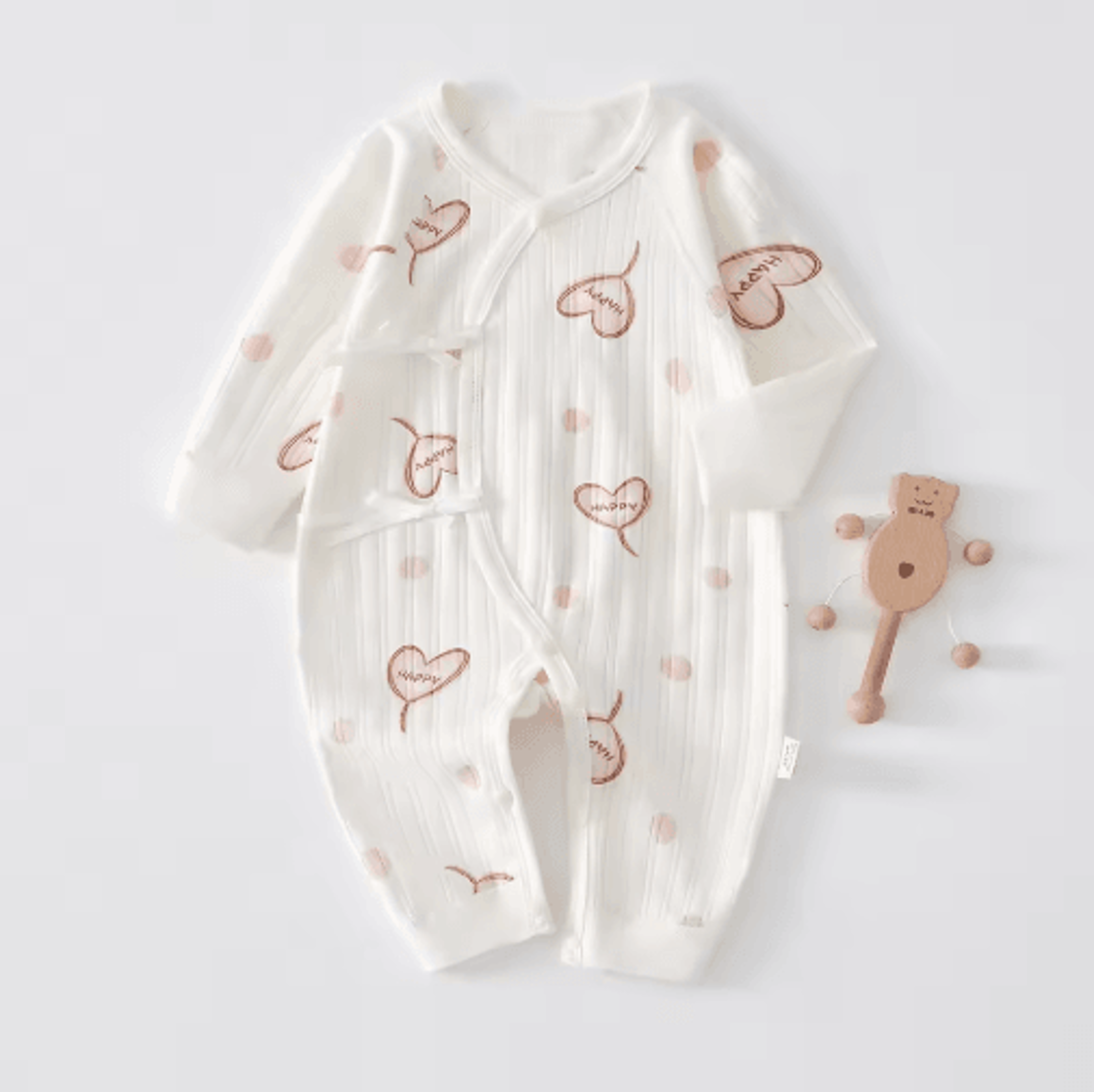 AllSeason Comfort Newborn Long Sleeve Onesie  Soft Cotton Baby Romper 6