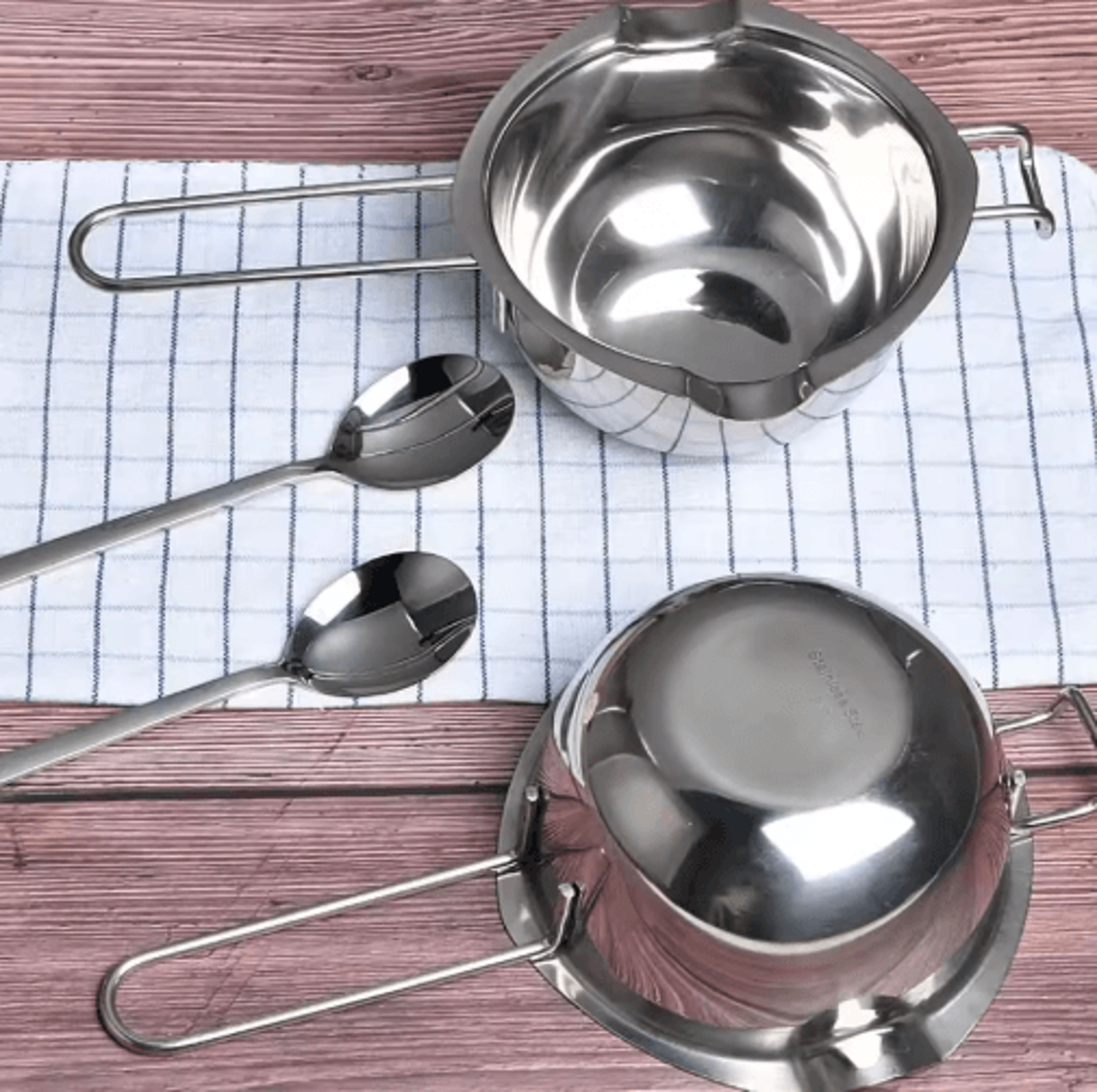 Stainless Steel Candle Making Pouring Pot  Easy Wax Melting Pot For DIY Kits 5