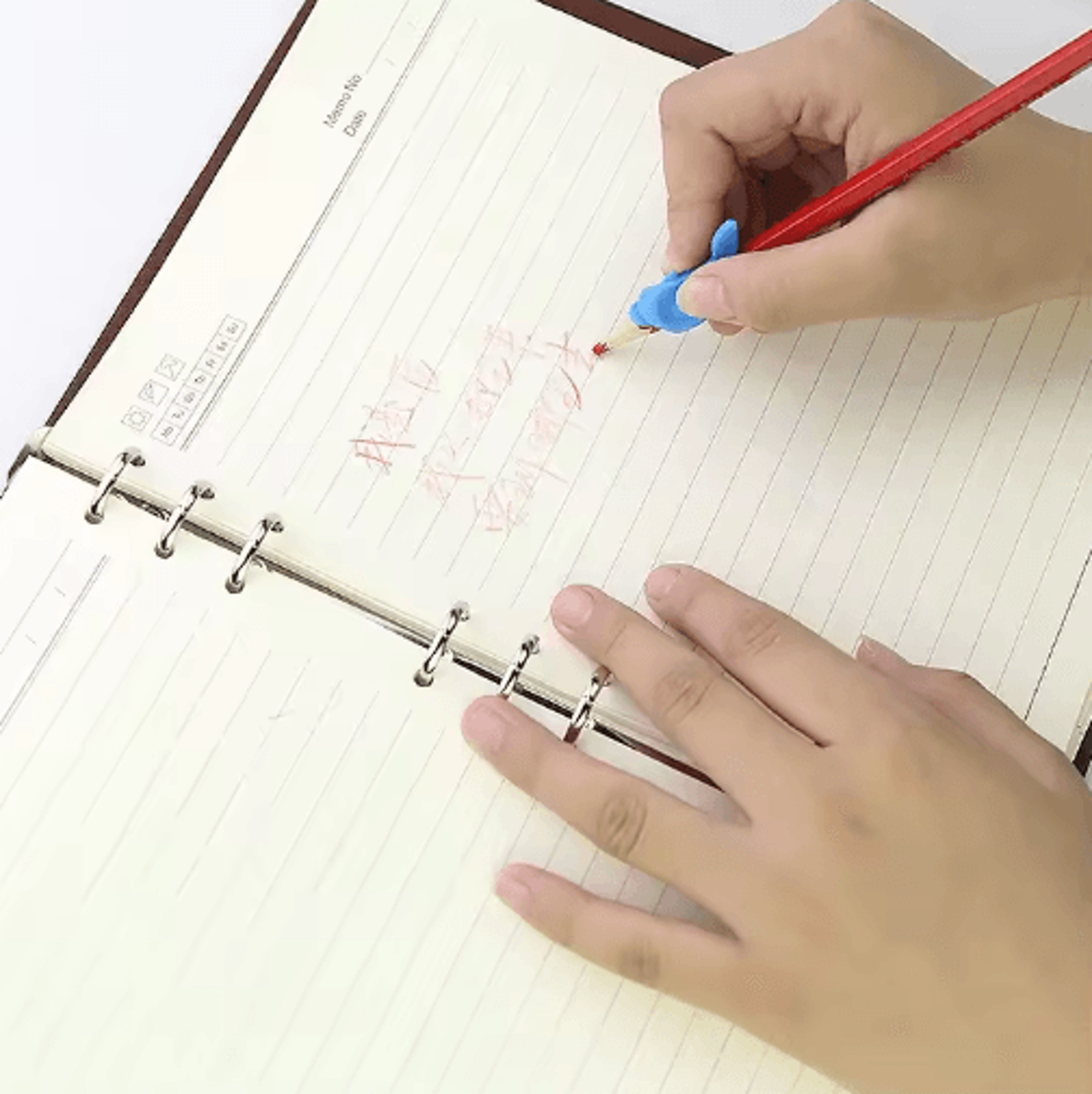 Kids Silicone Pencil Grip Set 10PCS  Ergonomic Writing Aid For Handwriting Training 2