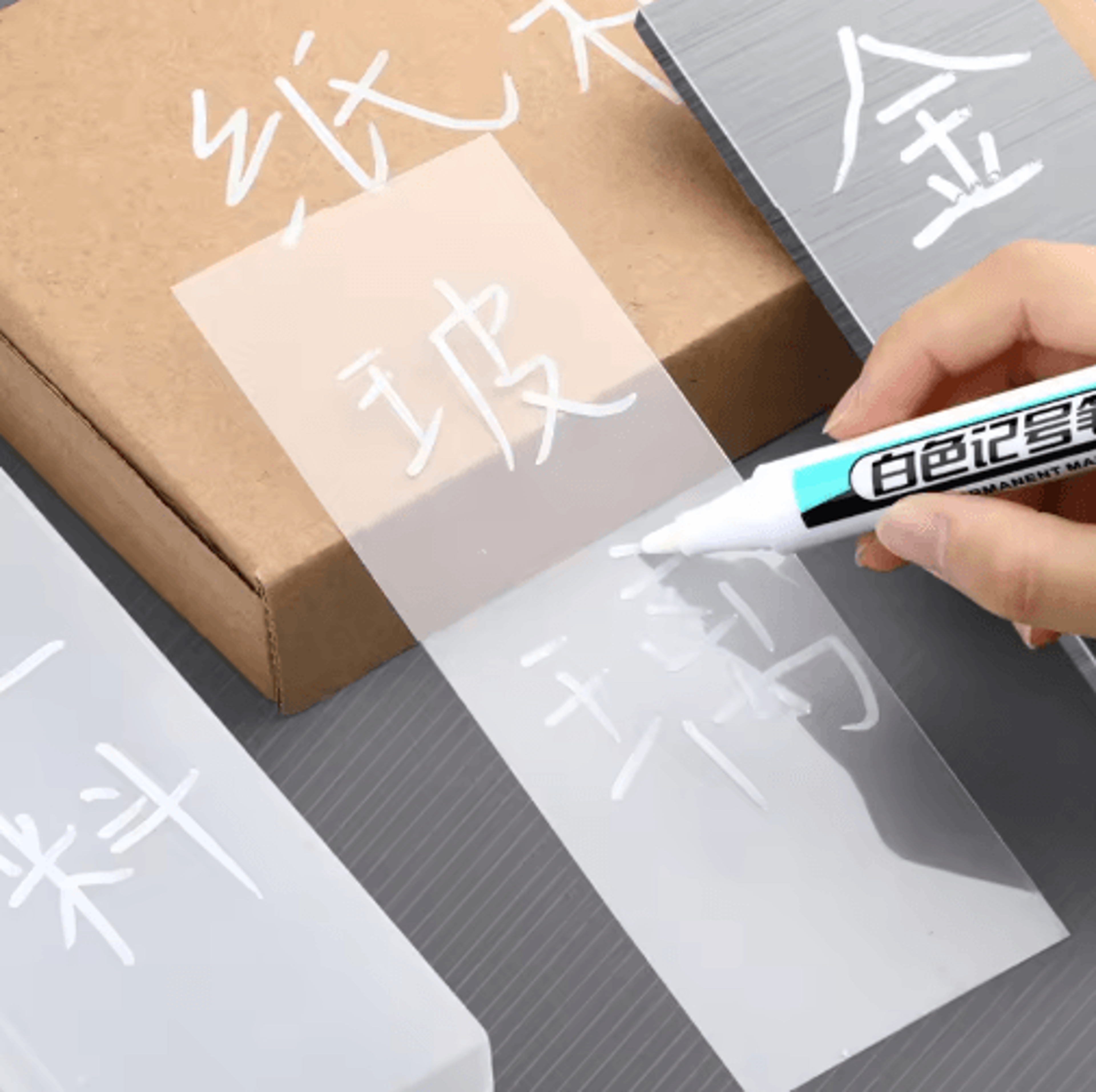 Precision White Oil Marker  Waterproof Fine Tip Permanent Paint Pen 7