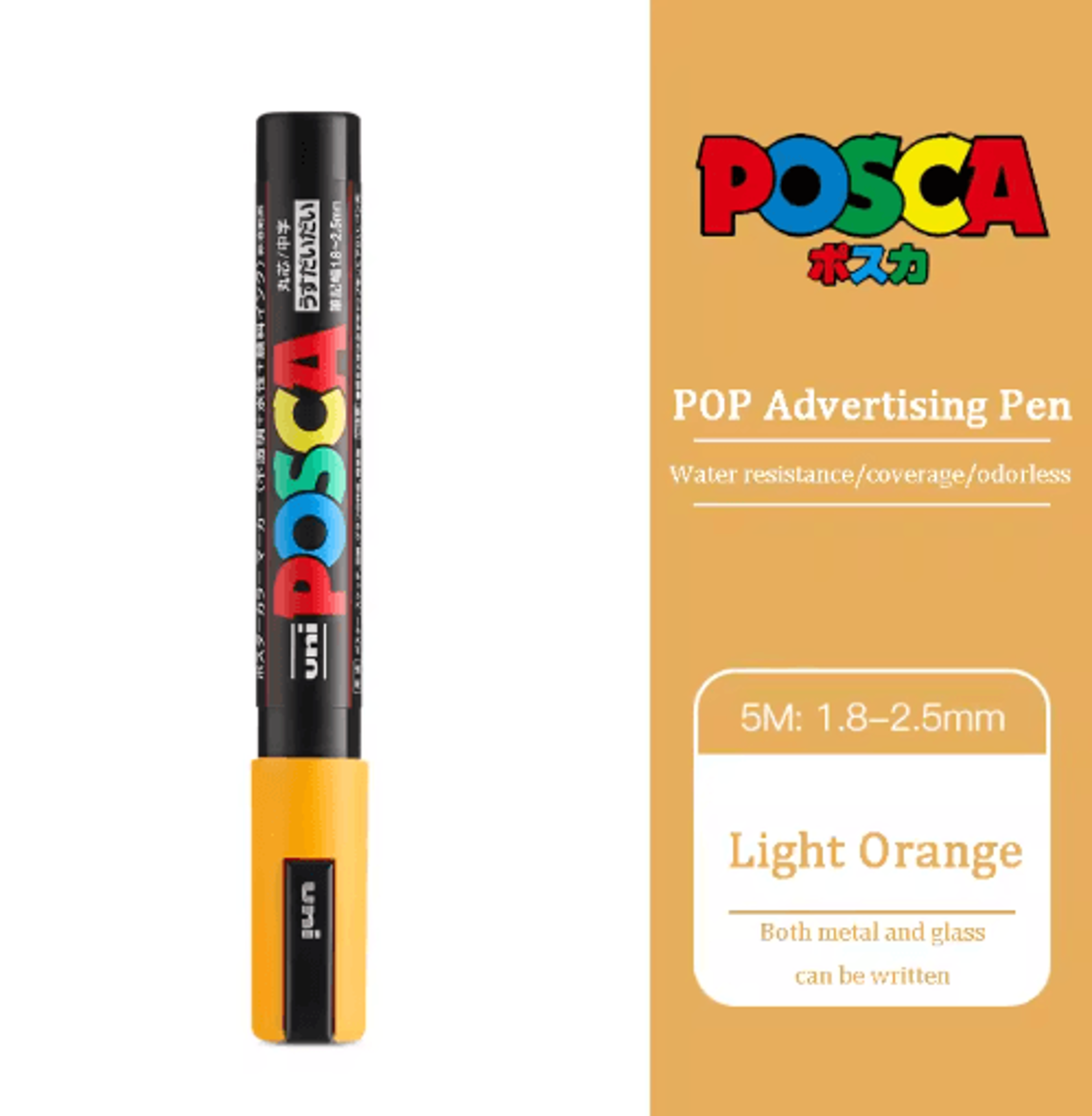 Uni POSCA Acrylic Marker Set PC5M  MultiSurface Paint Pens 29 Colors 1