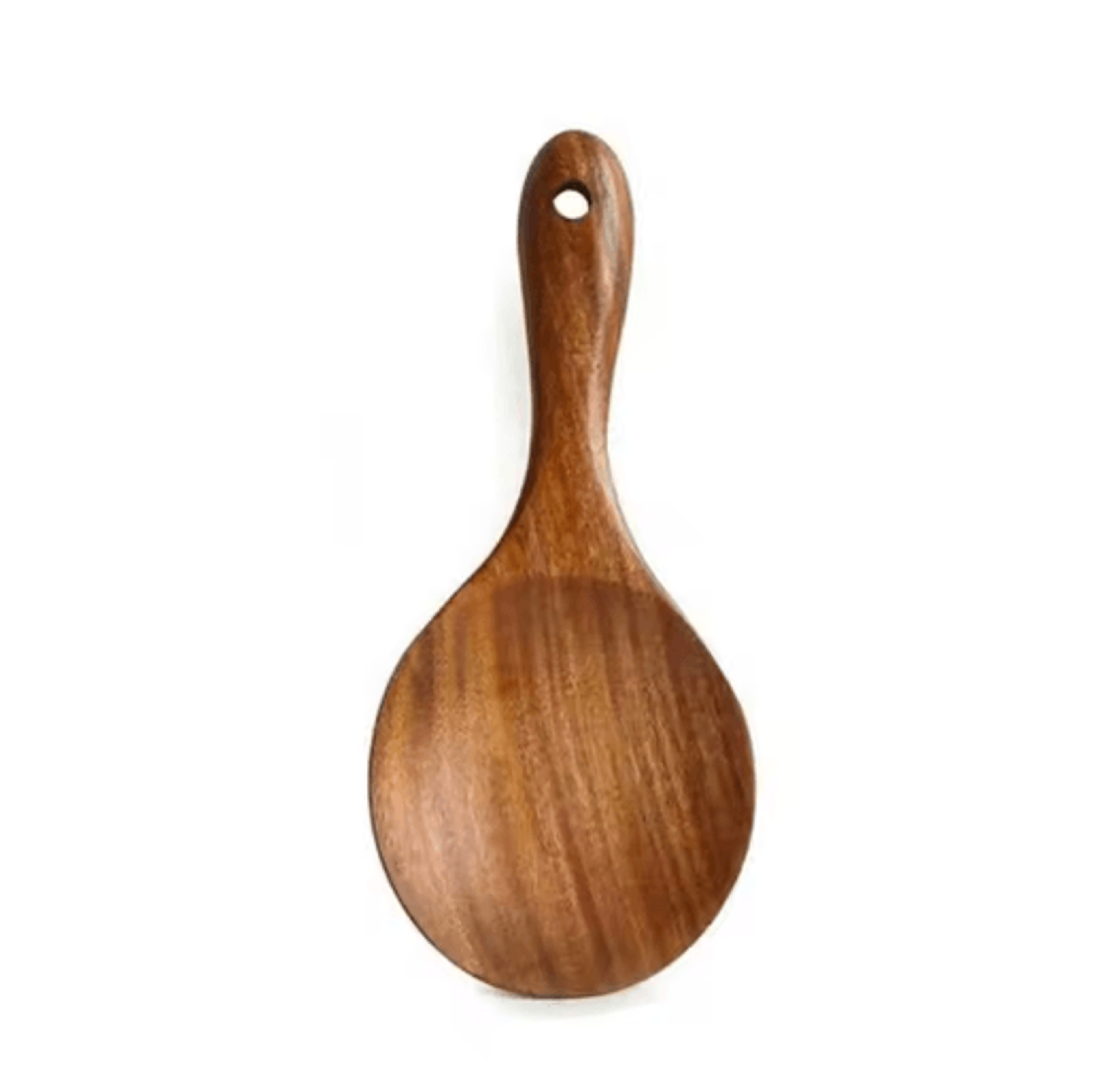 Classic Wooden Rice Spoon Non Stick Rice Paddle  Serving Scoop 0