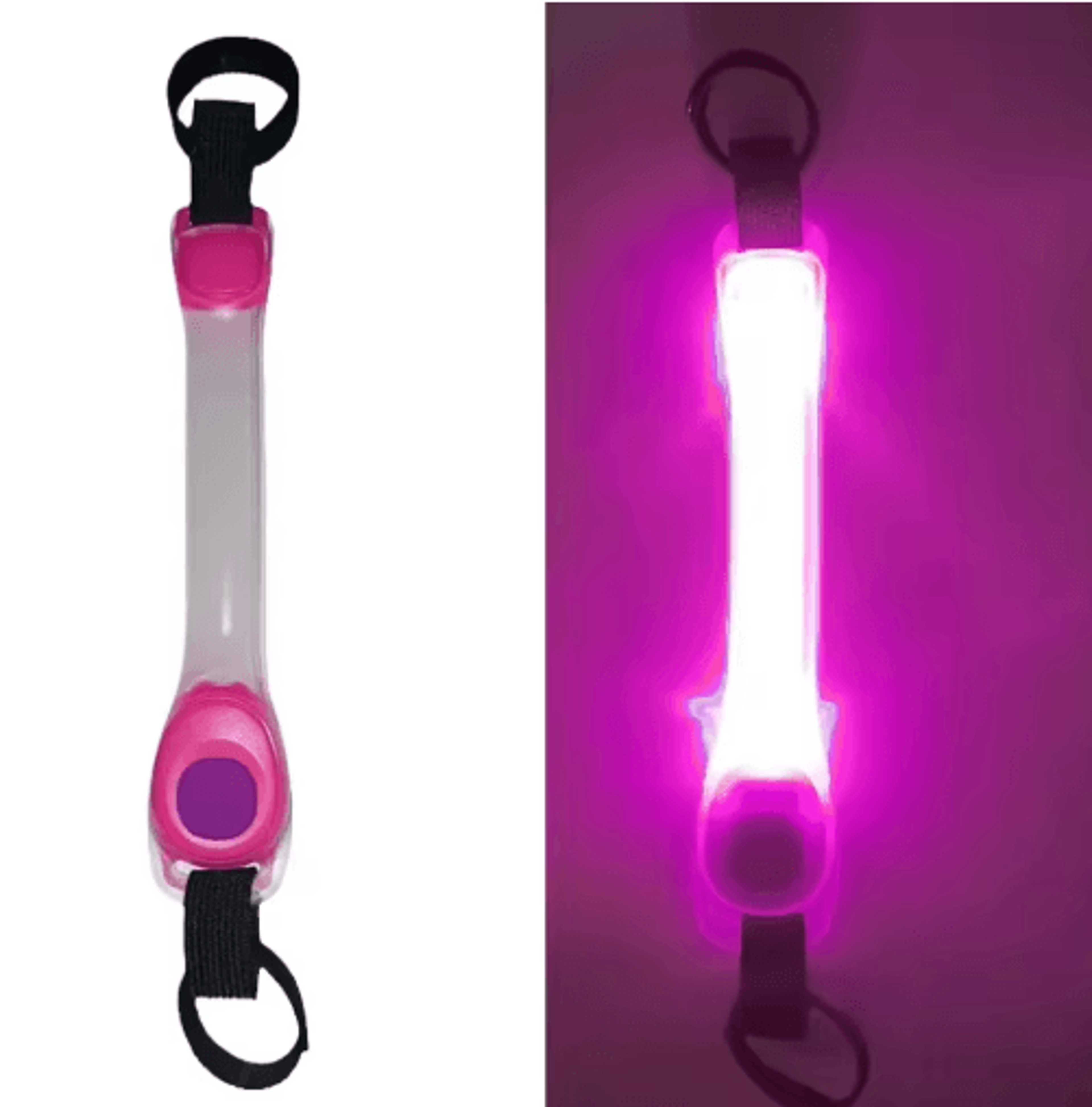 LED Glow Dog Collar  Harness  Waterproof Reflective Night Safety Gear 1