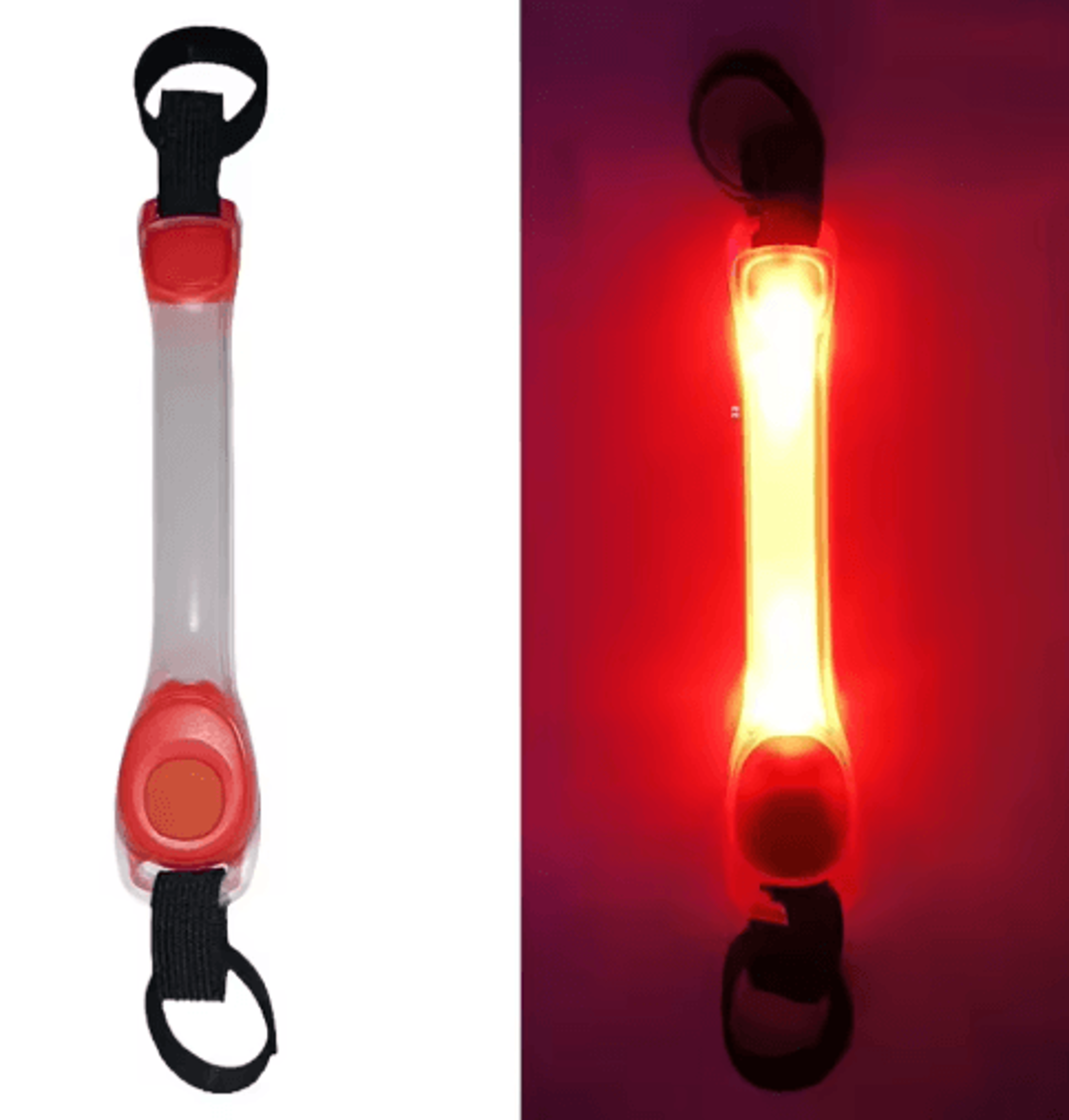 LED Glow Dog Collar  Harness  Waterproof Reflective Night Safety Gear 3