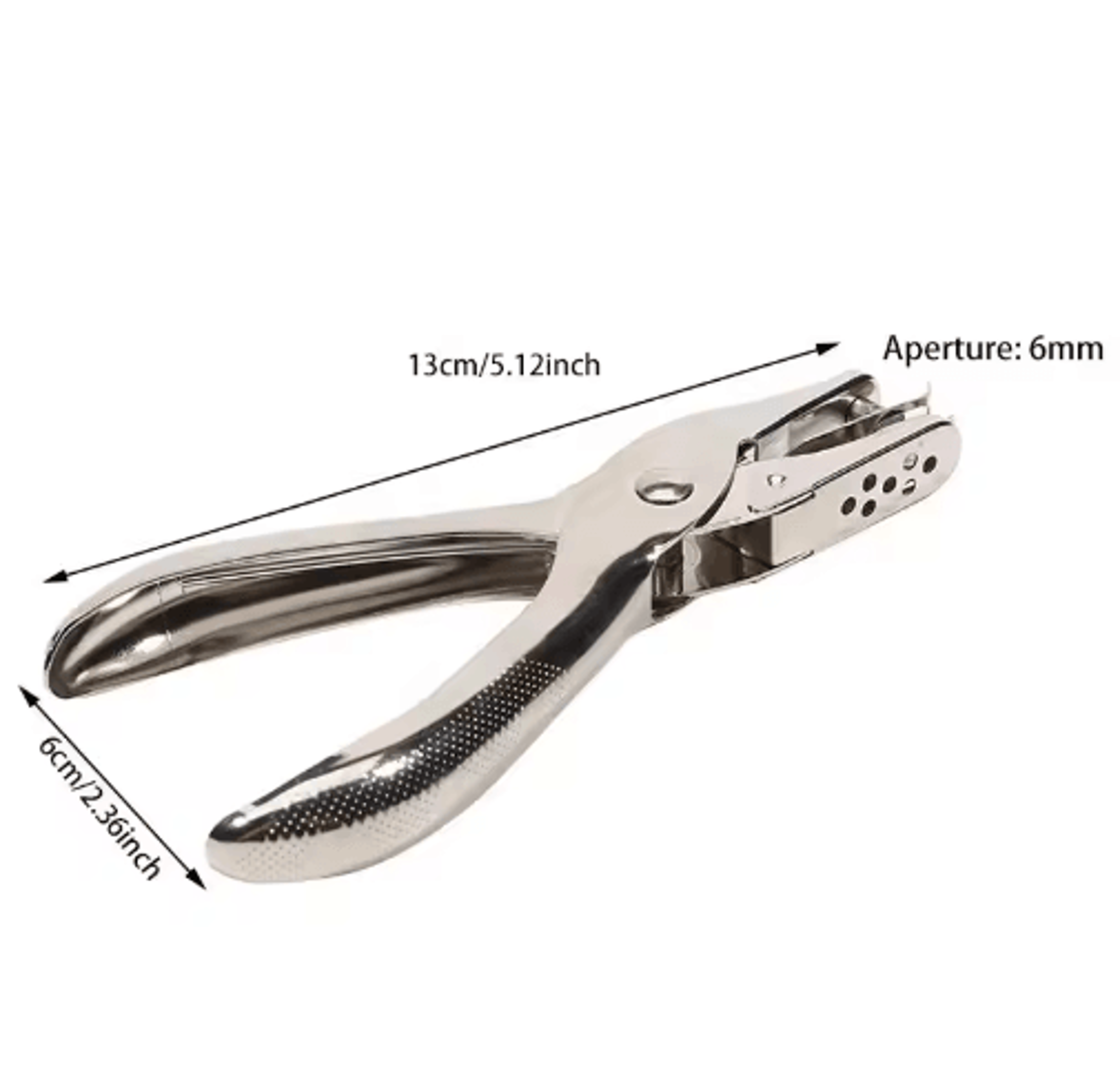 Metal Hole Punch Pliers  3mm6mm Precision Paper  Leather Punch Tool 6