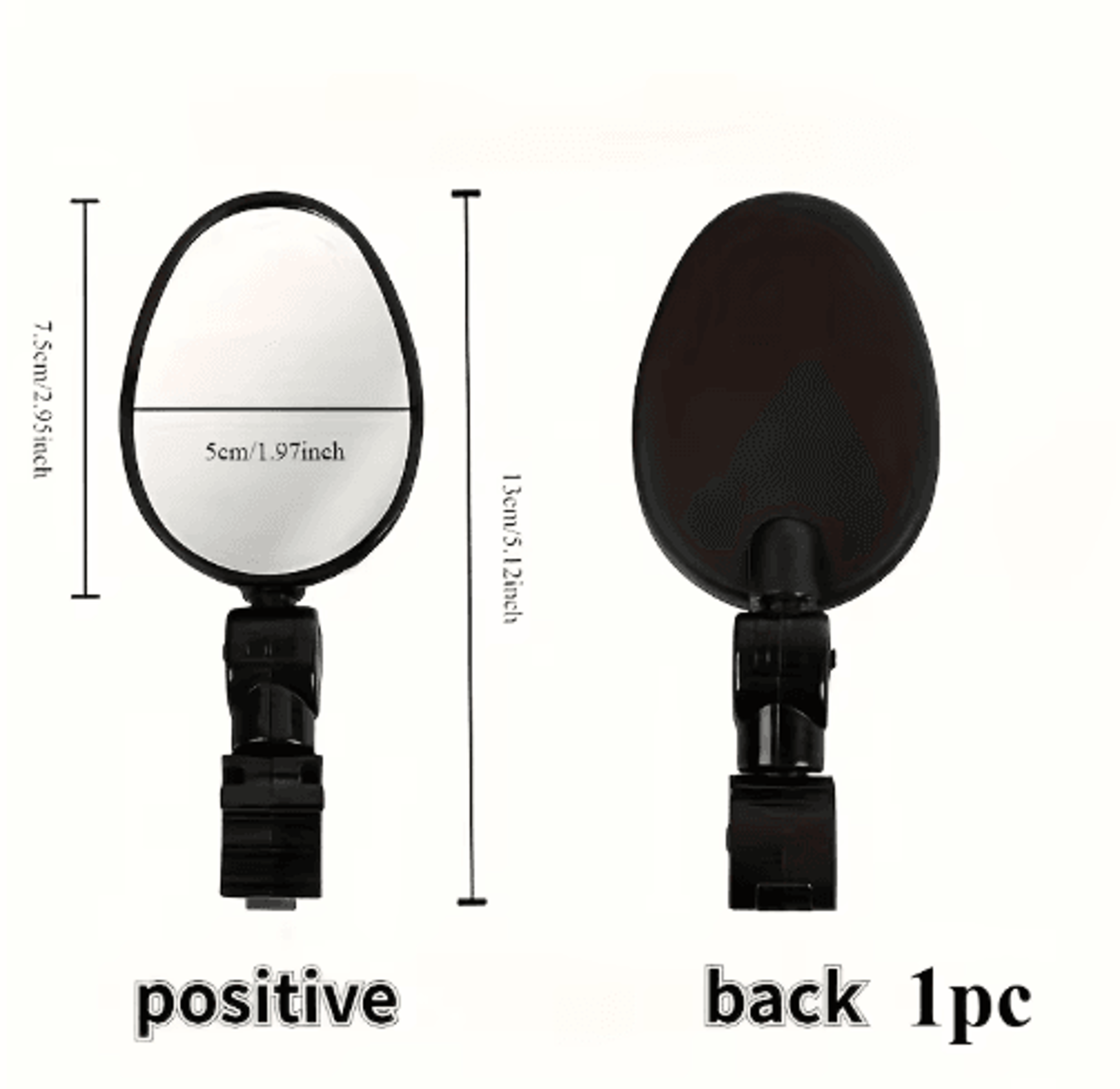 360 Rotatable Bike Rearview Mirror For Safer Cycling Visibility 7