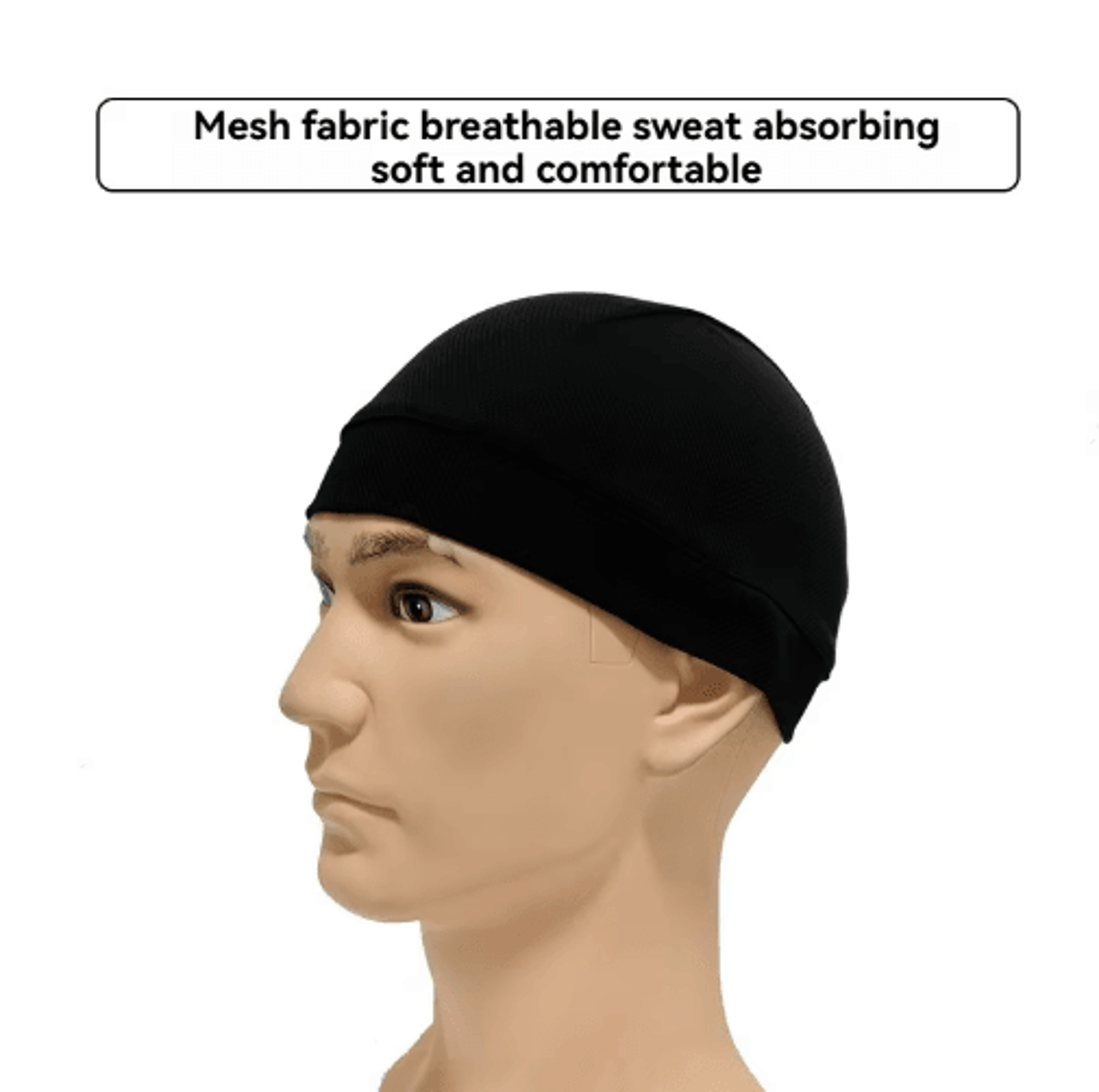 Cooling Mesh Beanie Skull Cap For Breathable Sweat Control  Comfort 3