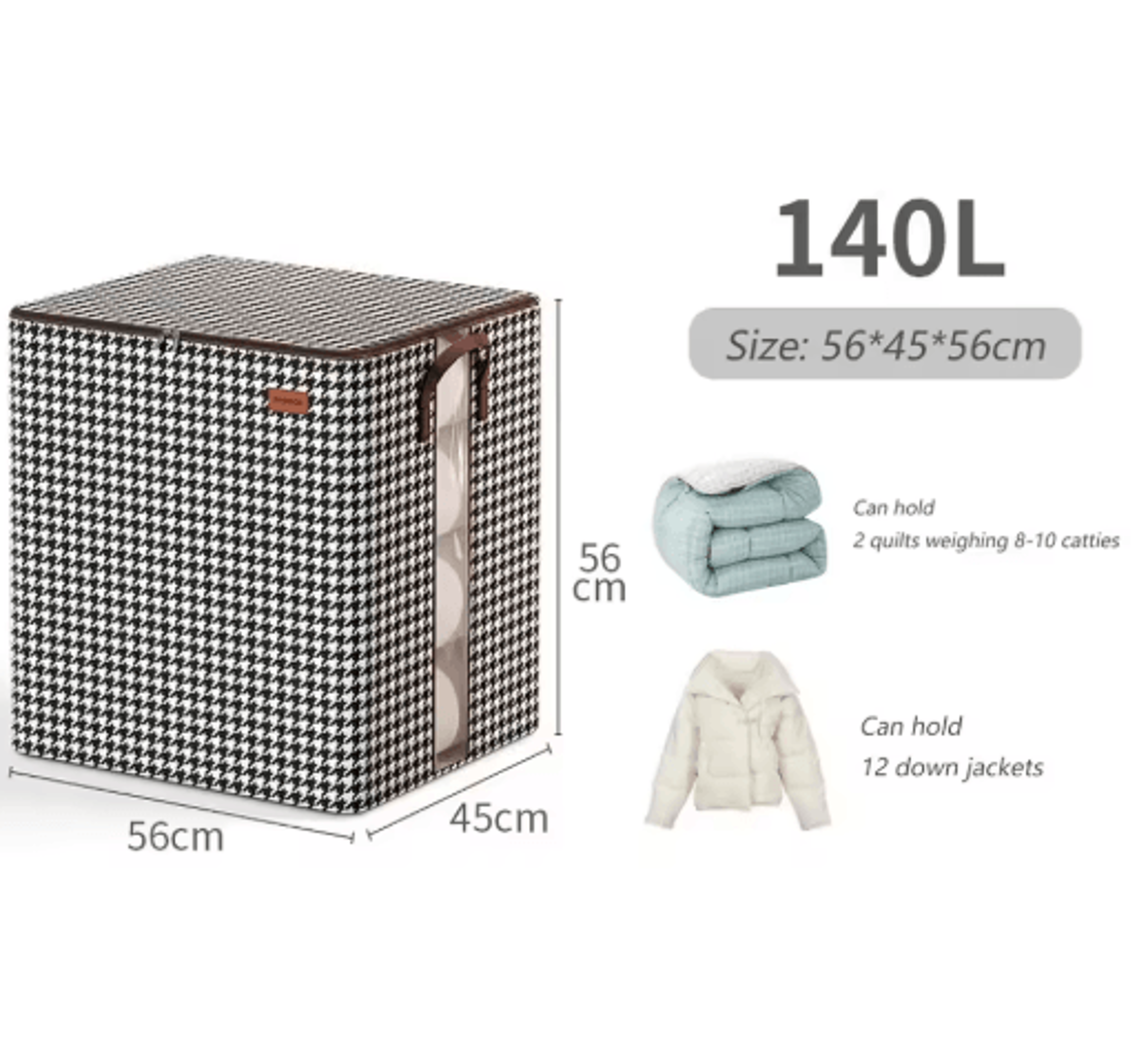 Large Capacity Foldable Clothes Storage Bag For Easy Wardrobe Organization 3