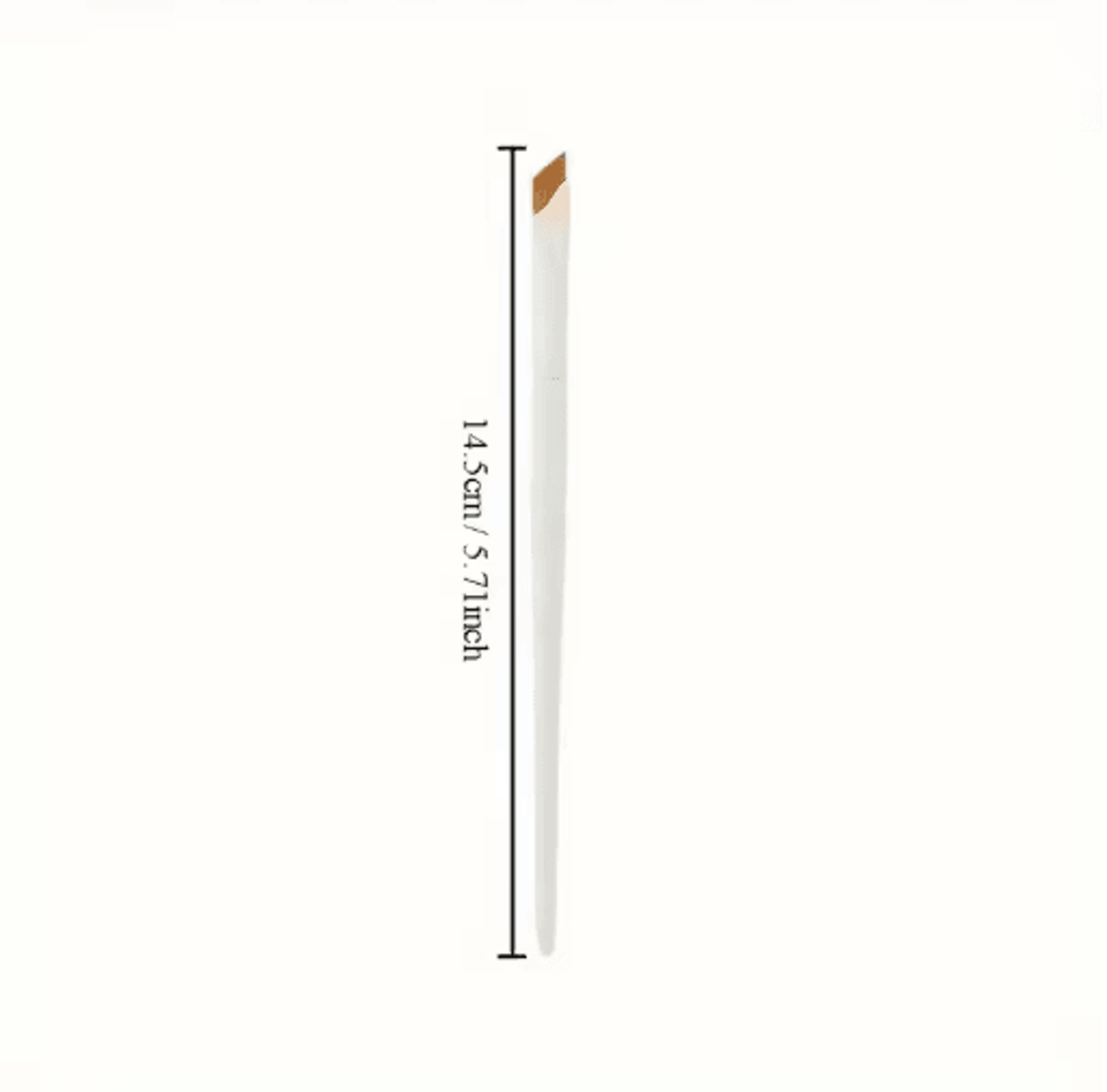 Angled Eyeliner  Eyebrow Brush For Precise Eye Makeup Application 6